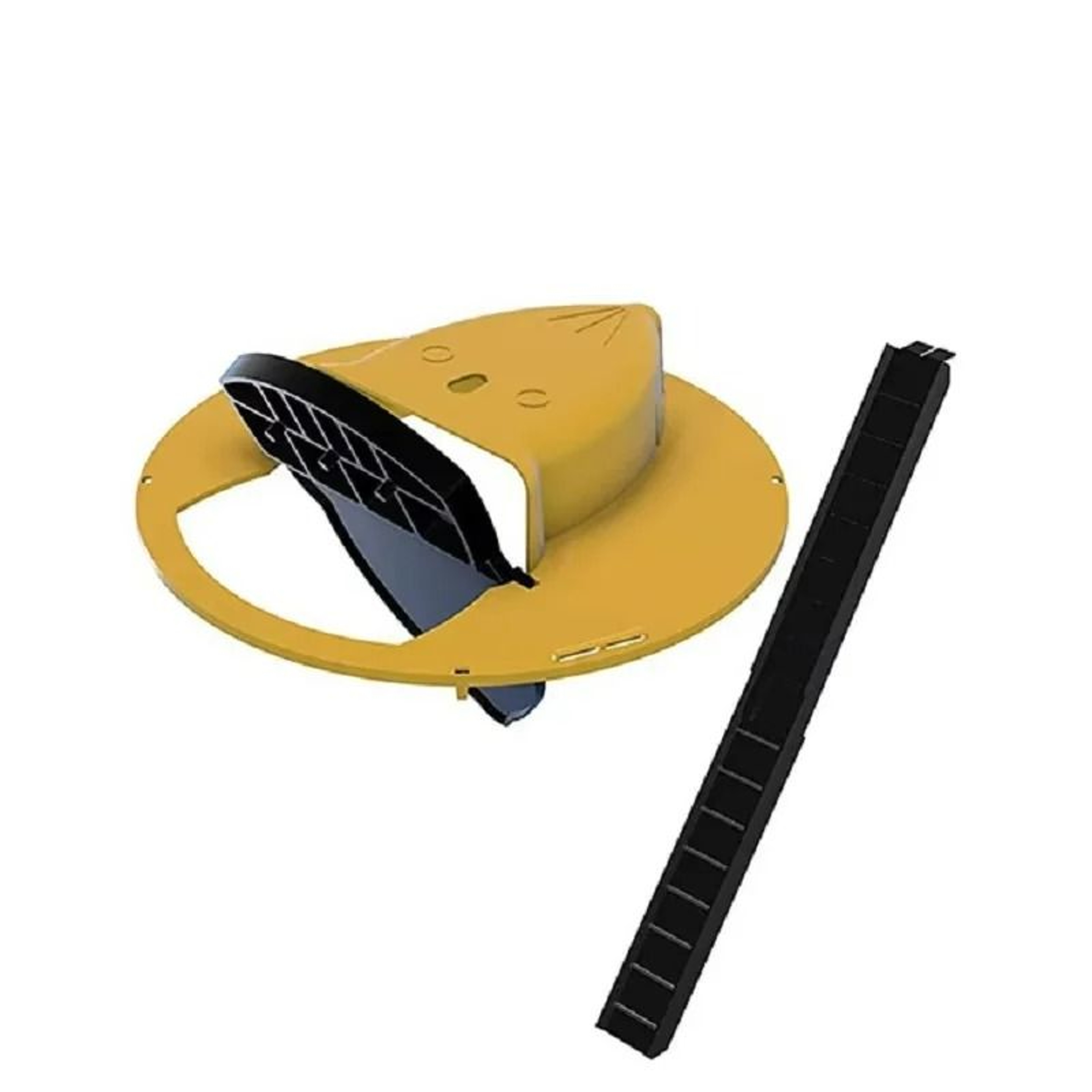 Flip  Slide Bucket Lid Mouse Trap With Automatic Reset 9