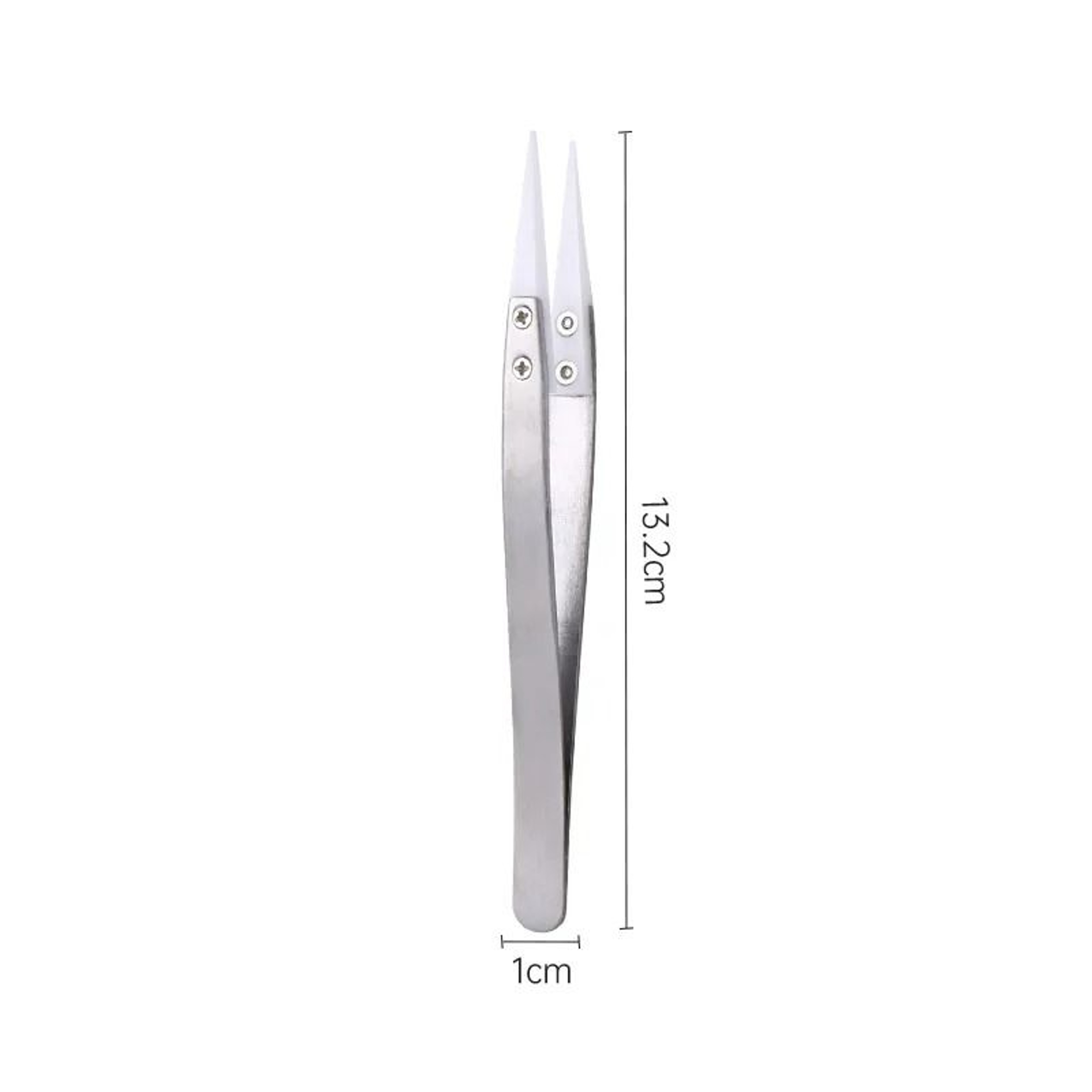 CeramicTipped Stainless Steel HeatResistant Tweezers 5