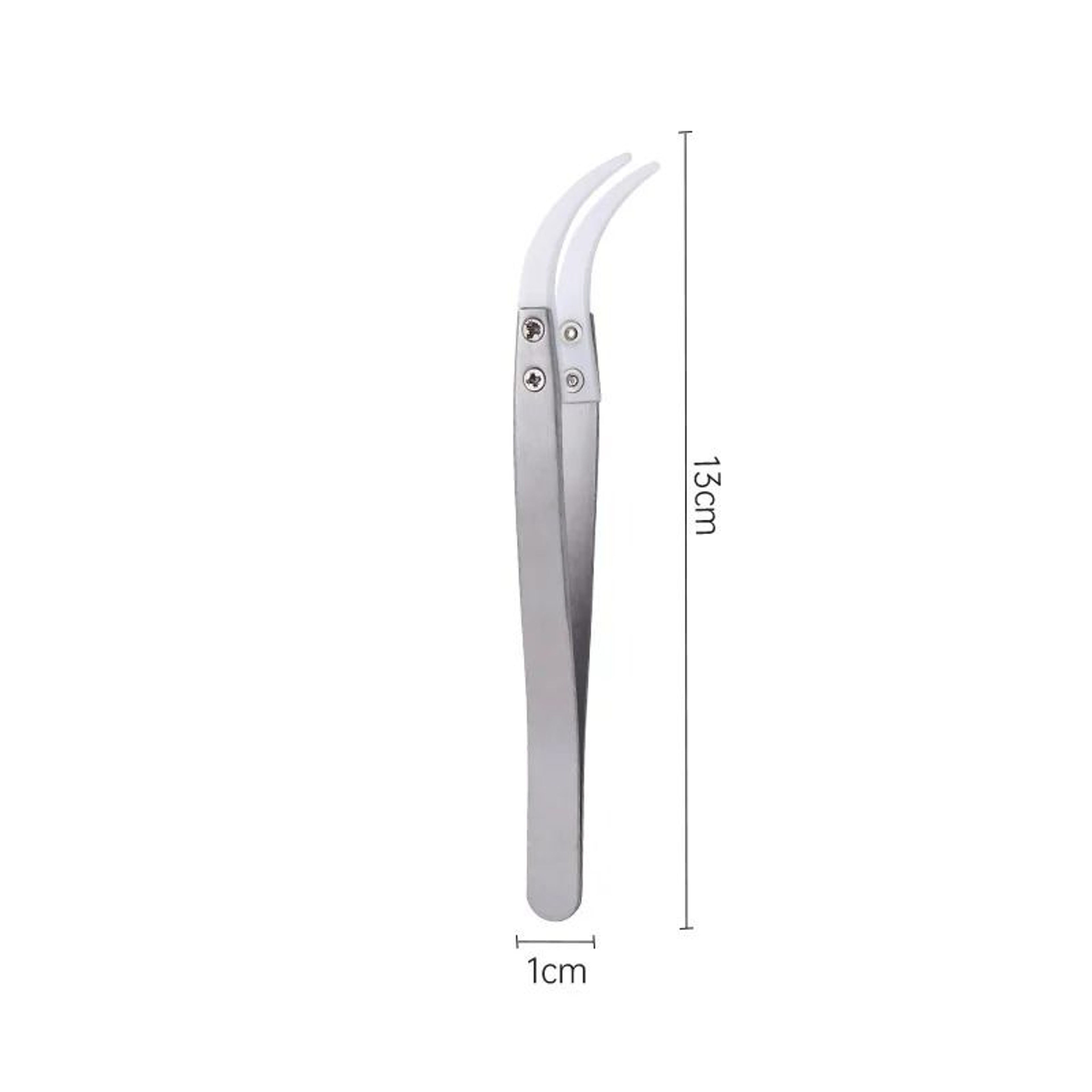 CeramicTipped Stainless Steel HeatResistant Tweezers 7