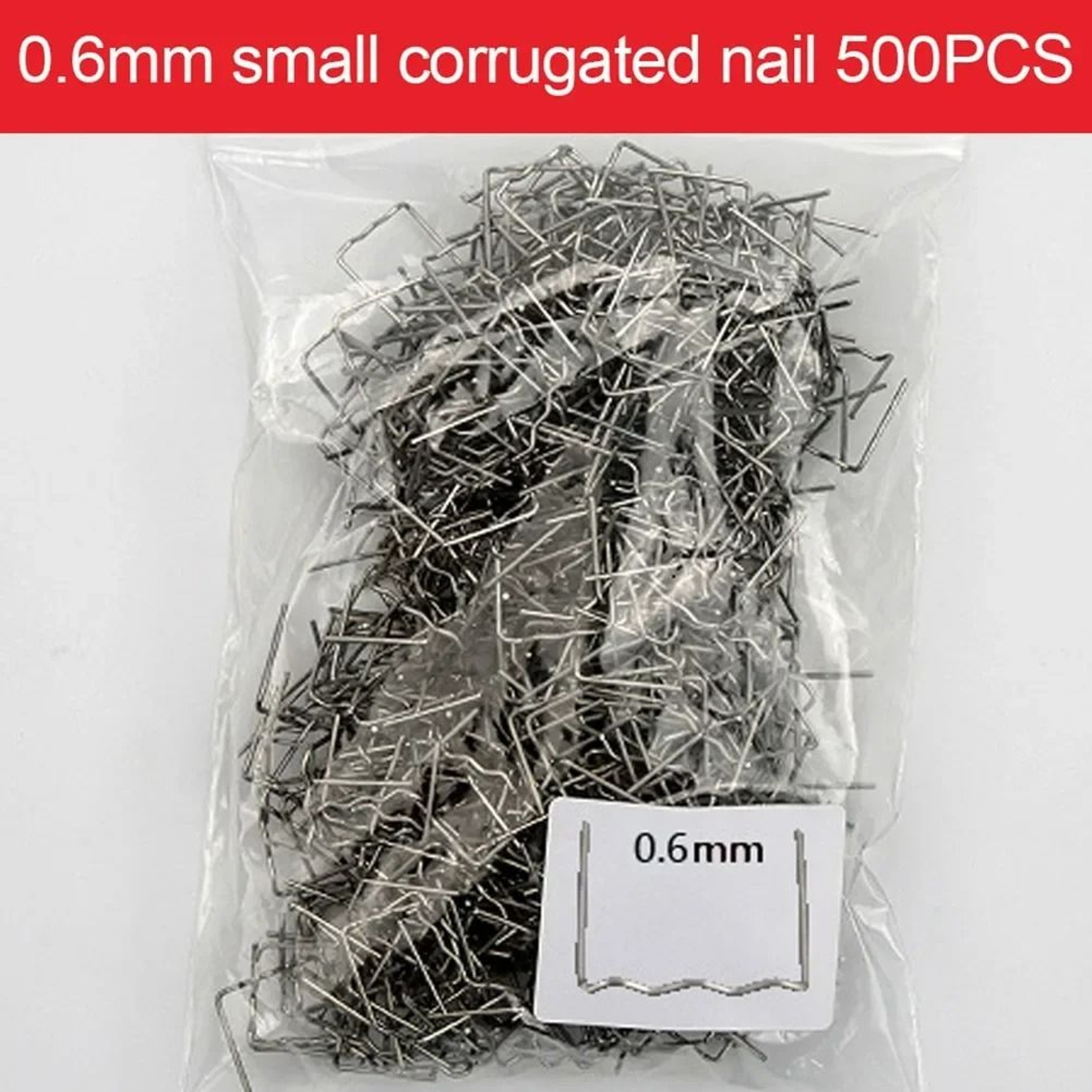 500Piece Hot Stapler Staples For Plastic Welder Repair 6