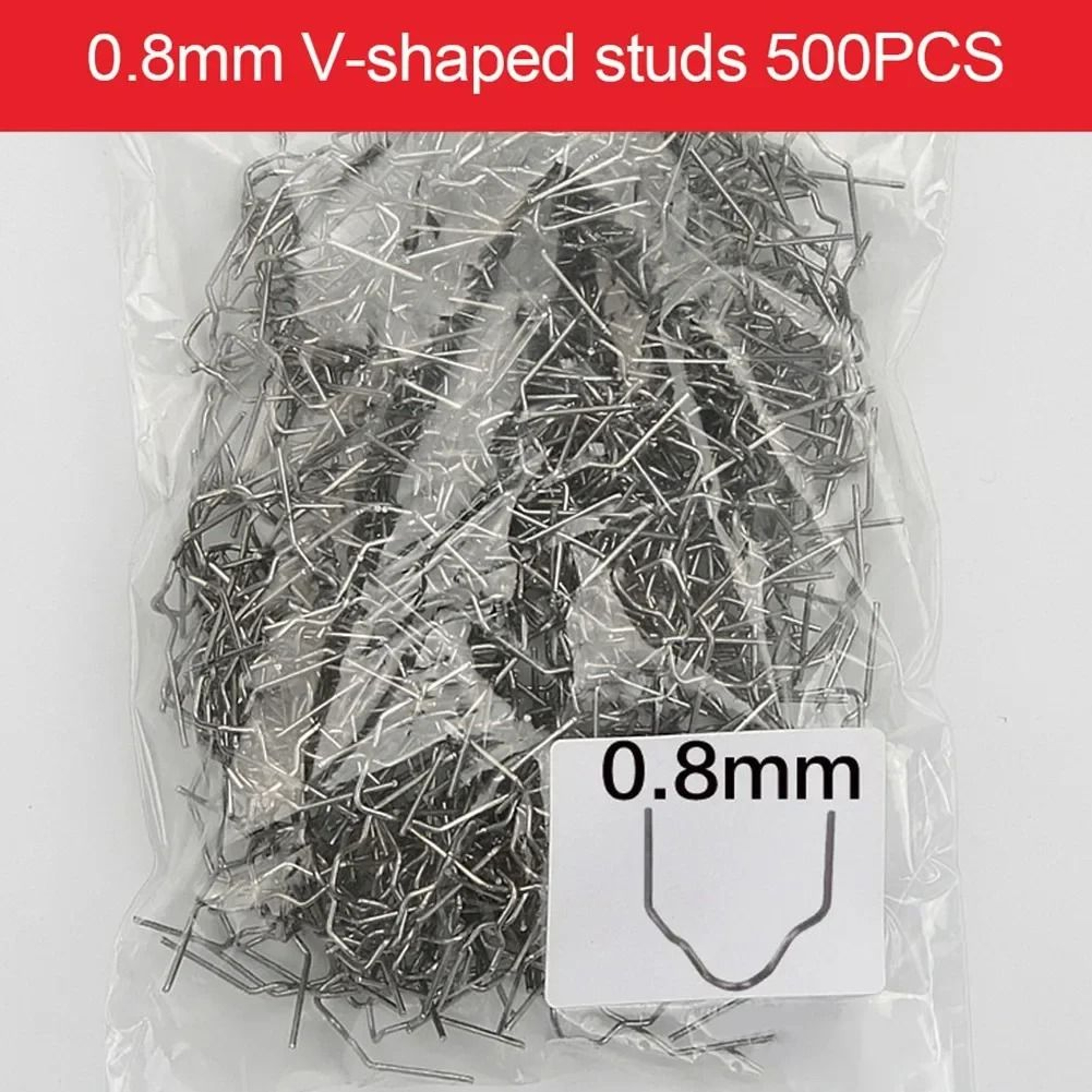 500Piece Hot Stapler Staples For Plastic Welder Repair 7