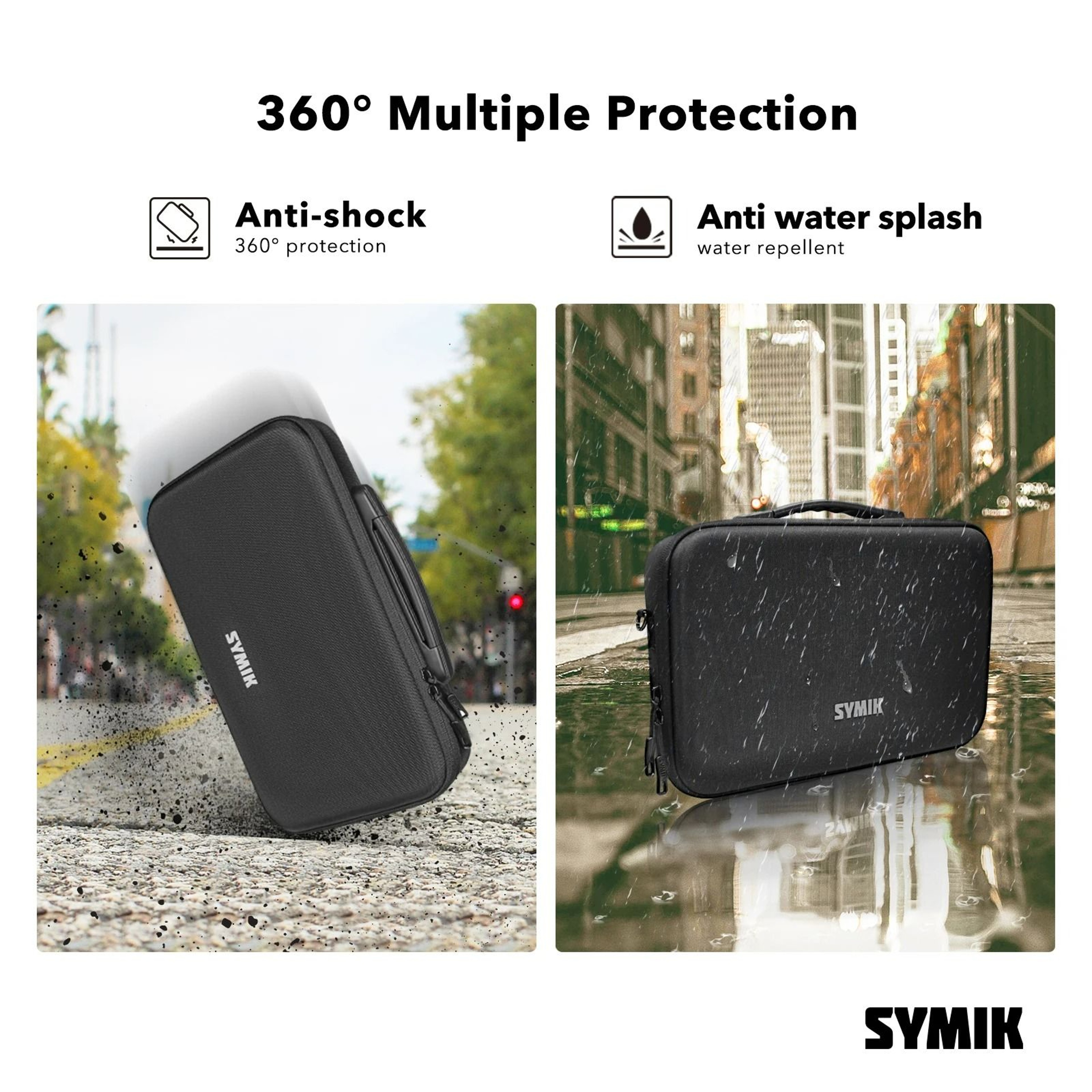 Portable Hard Shell Travel Carrying Case  Shoulder Bag For Insta360 X5  X4 4