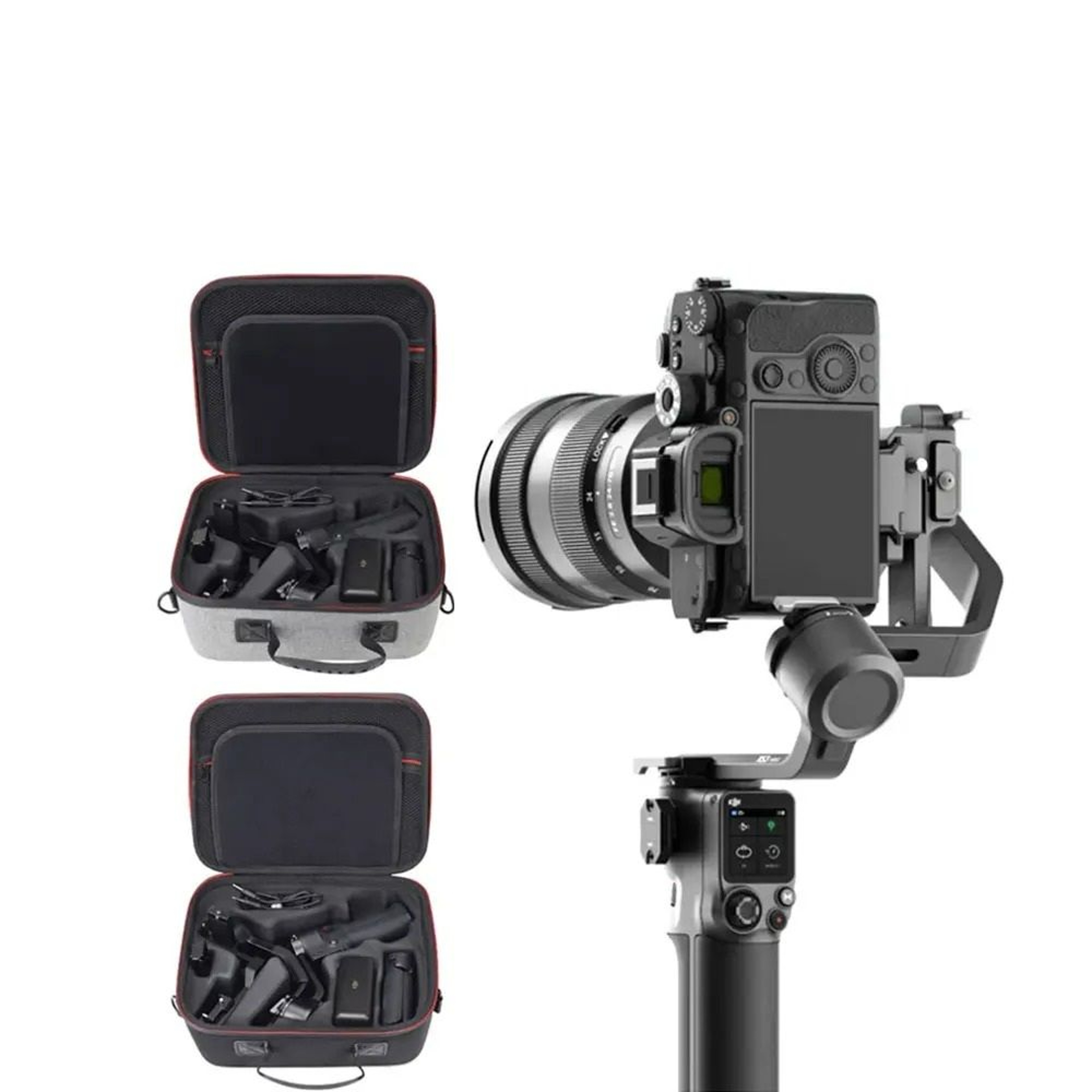 Portable Hard Shell Travel Carrying Case  Shoulder Bag For DJI RS 3 Mini 0