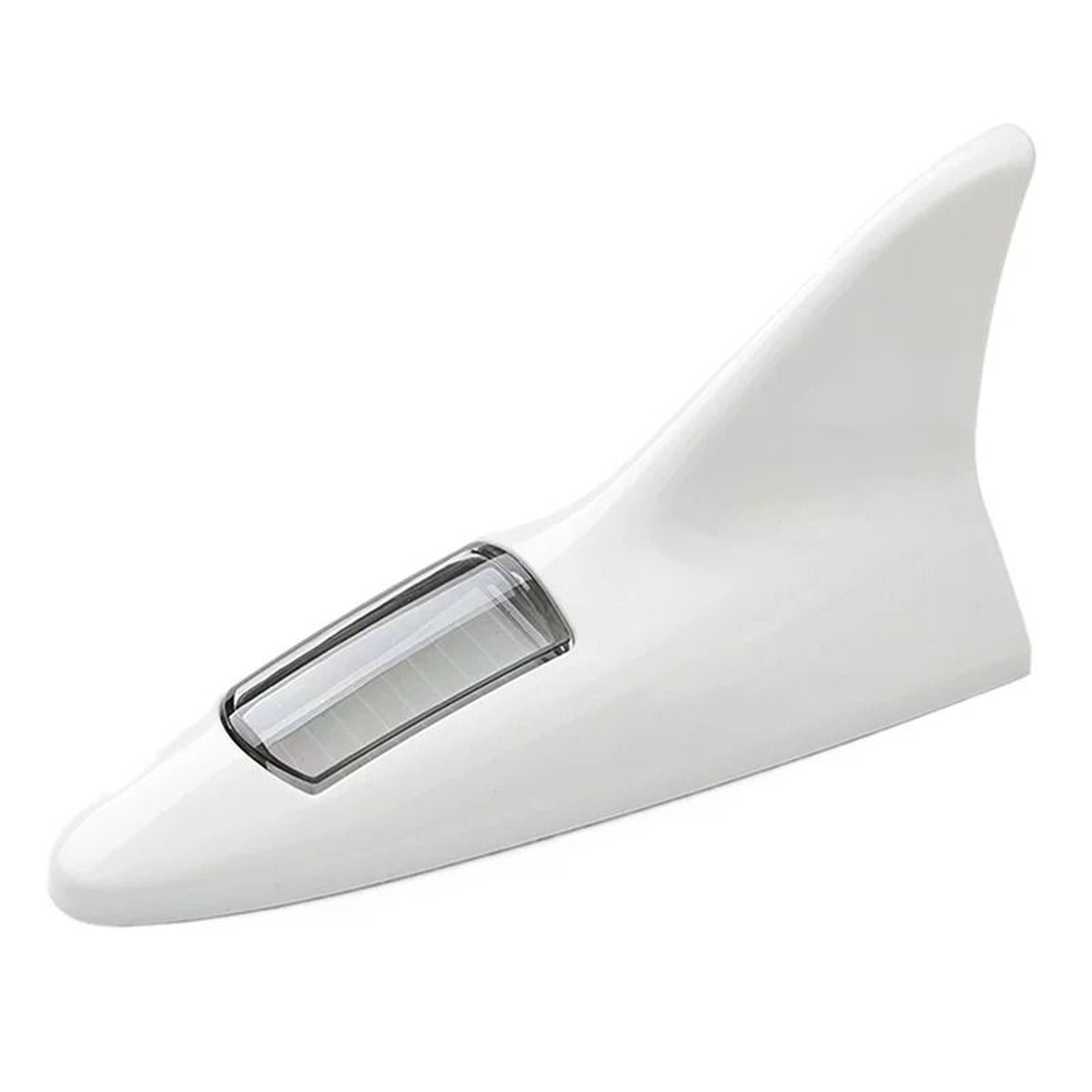 Universal Solar LED Lighted Car Shark Fin Antenna  Roof Tail Warning Light 9