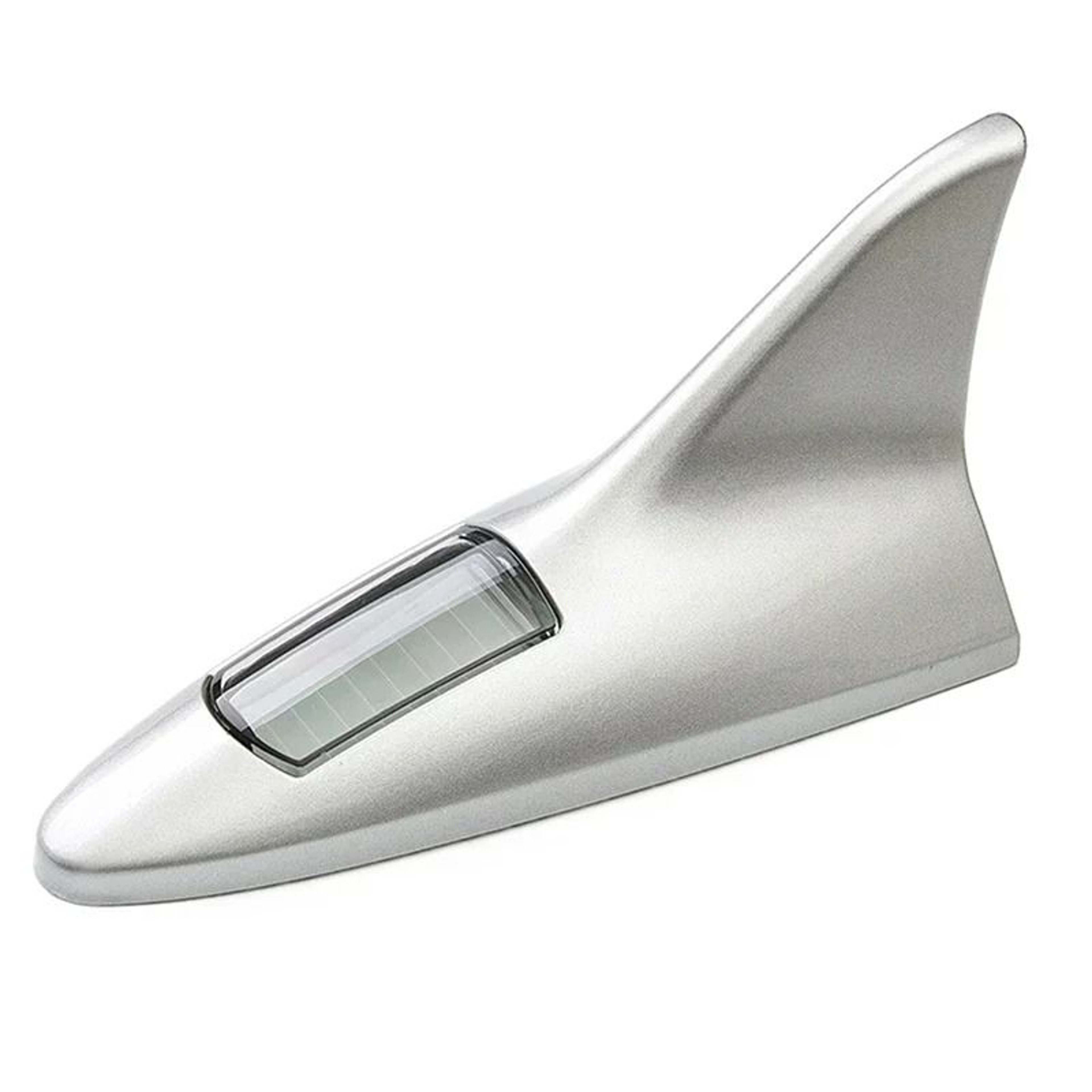 Universal Solar LED Lighted Car Shark Fin Antenna  Roof Tail Warning Light 10