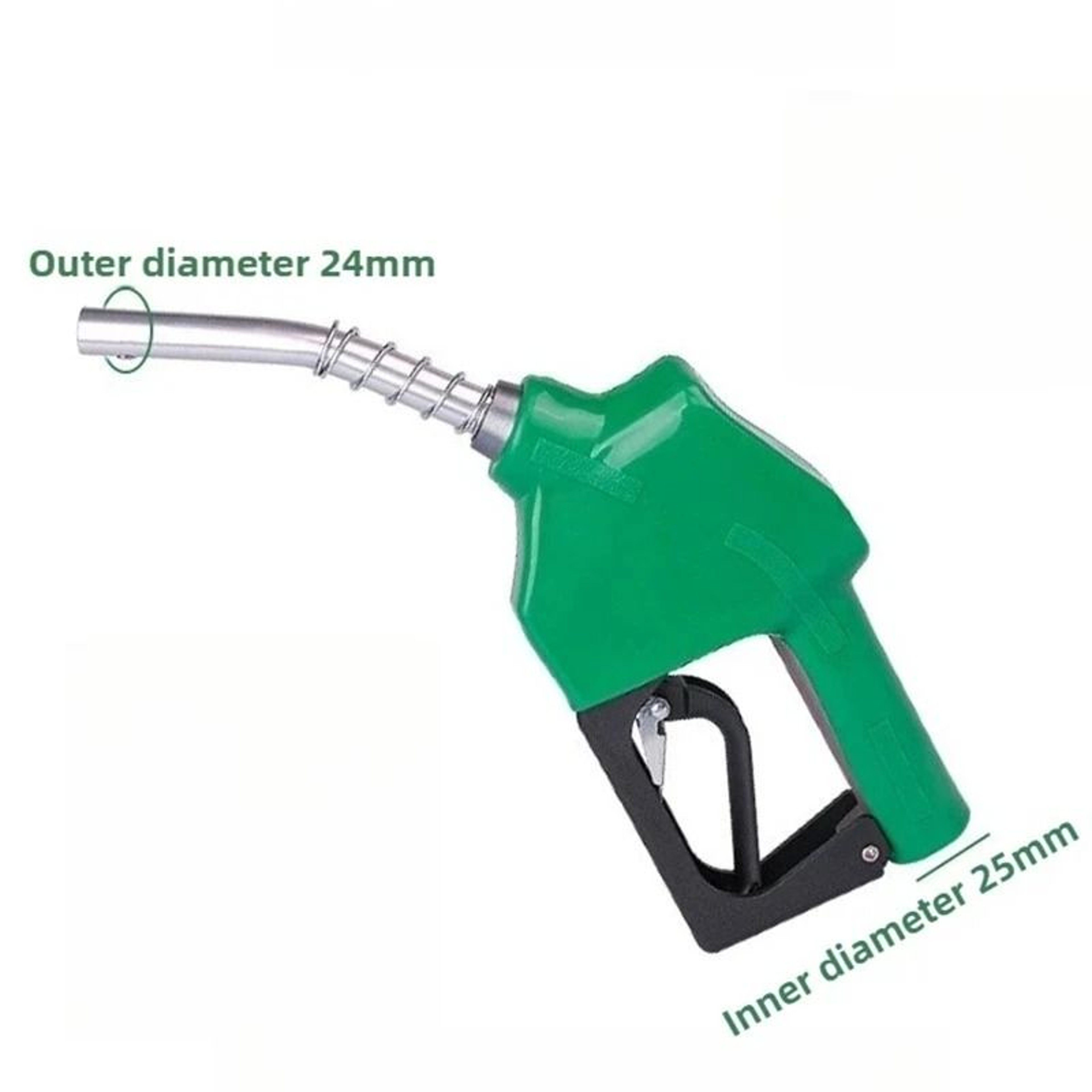 Automatic ShutOff Fuel Refueling Nozzle Gun With Integrated Swivel Joint For Gasoline  Diesel 6