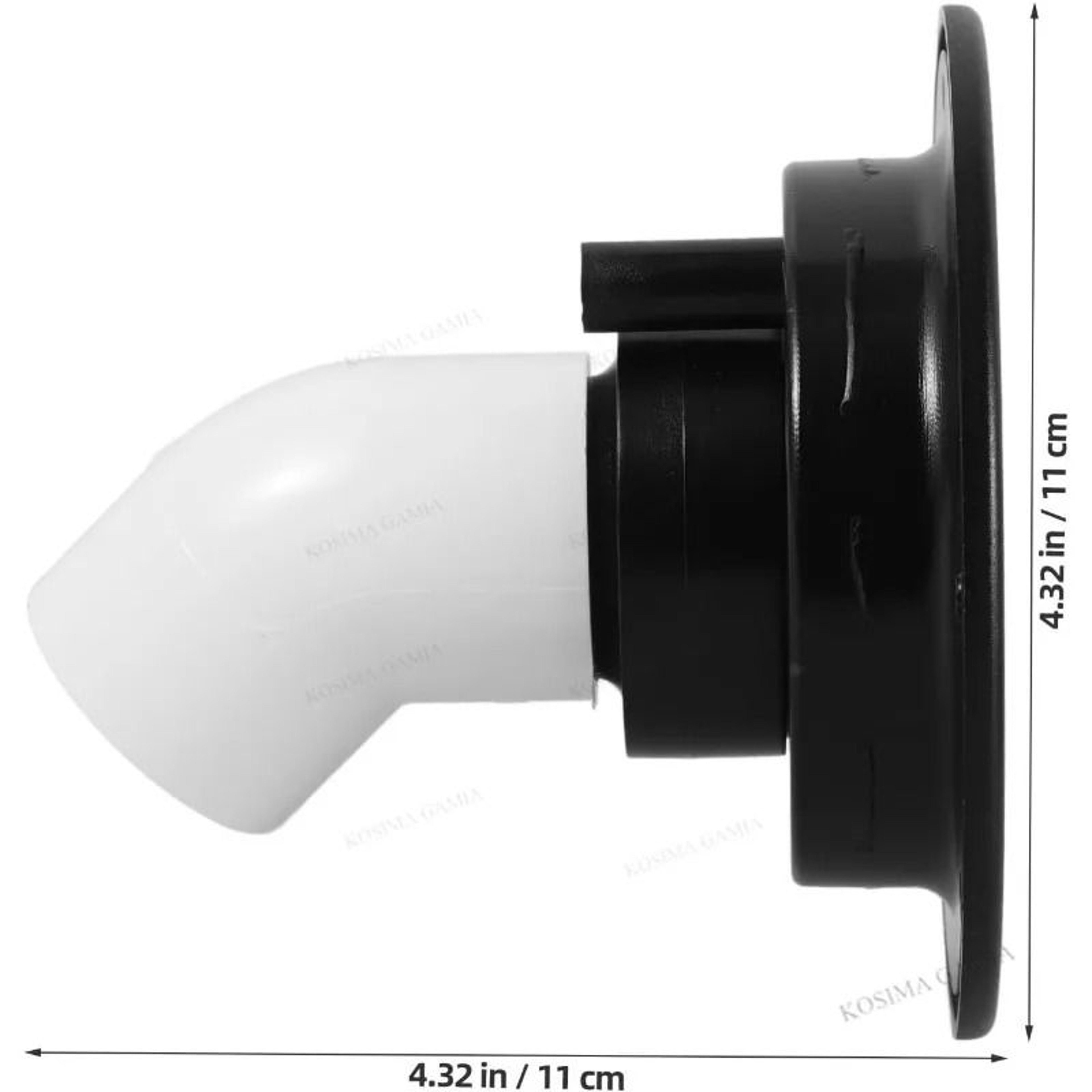 Keyed Lock RV Gravity Water Fill Inlet Hatch For Campers  Caravans 5