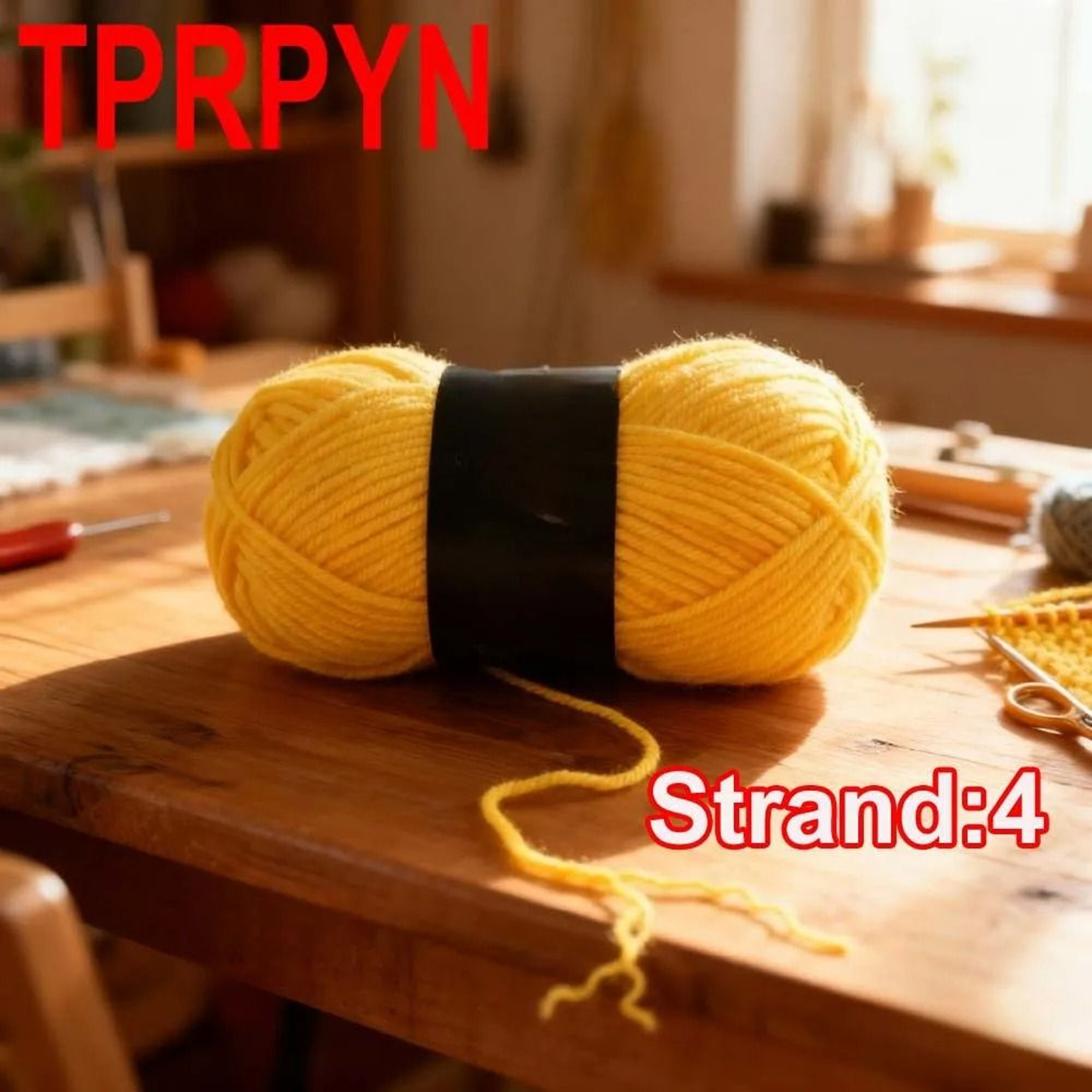 011 Lb Soft Milk Cotton  Acrylic Knitting Yarn Ball 3