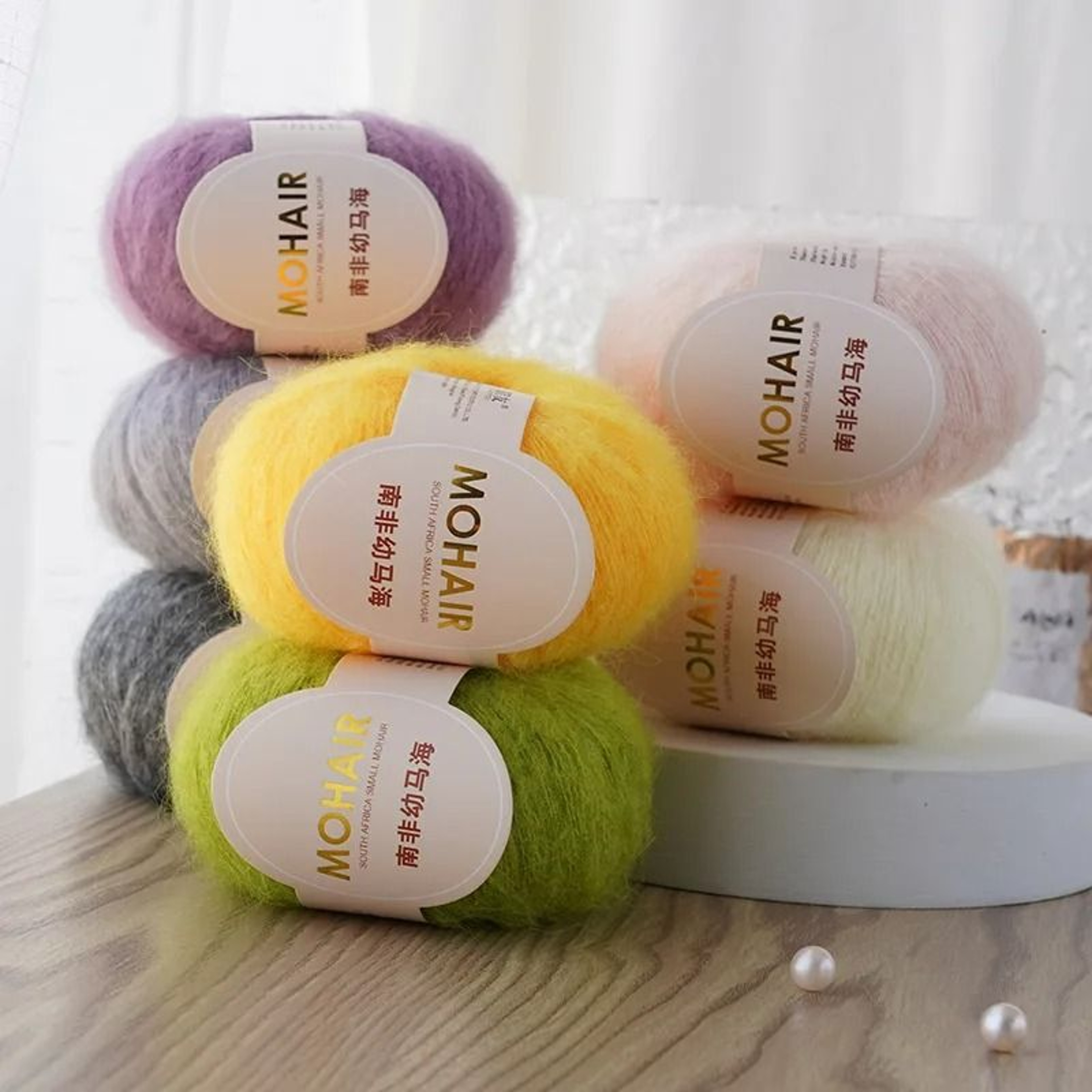 006 Lb Soft Mohair HandKnitting Yarn 3