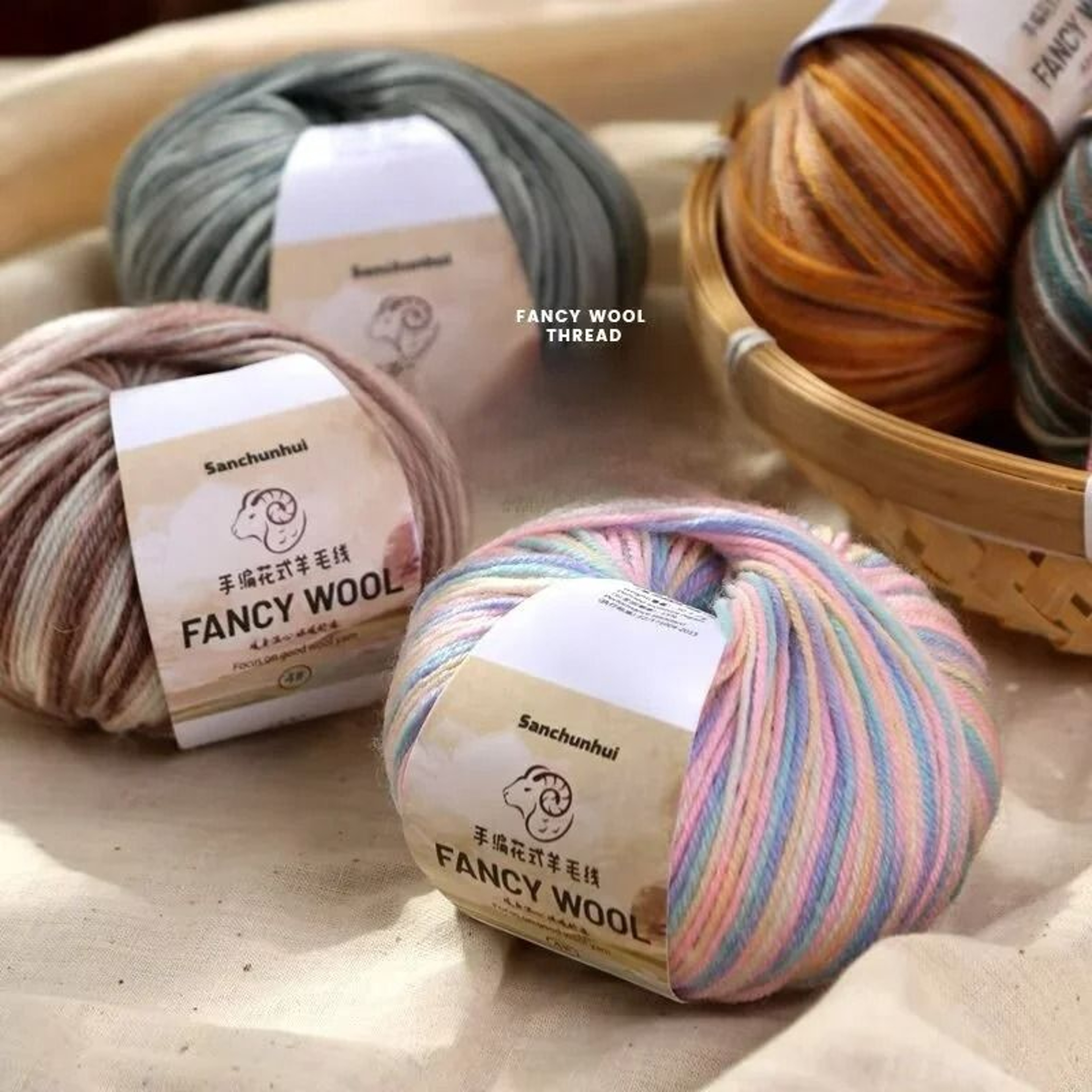011 Lb Fancy Colorful Wool HandKnitting Yarn 2