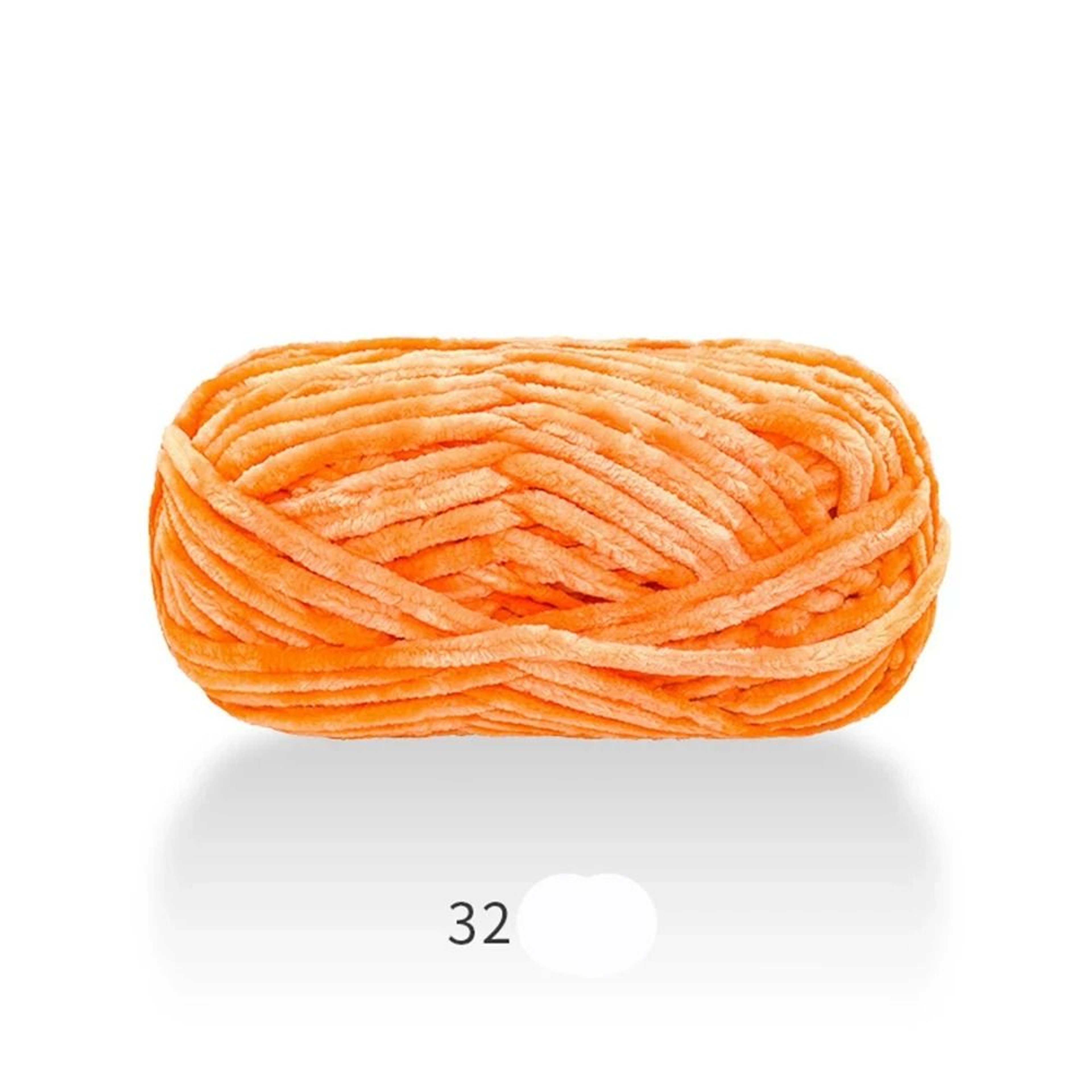 87Yard Thick Chenille Velvet Knitting  Crochet Yarn 7