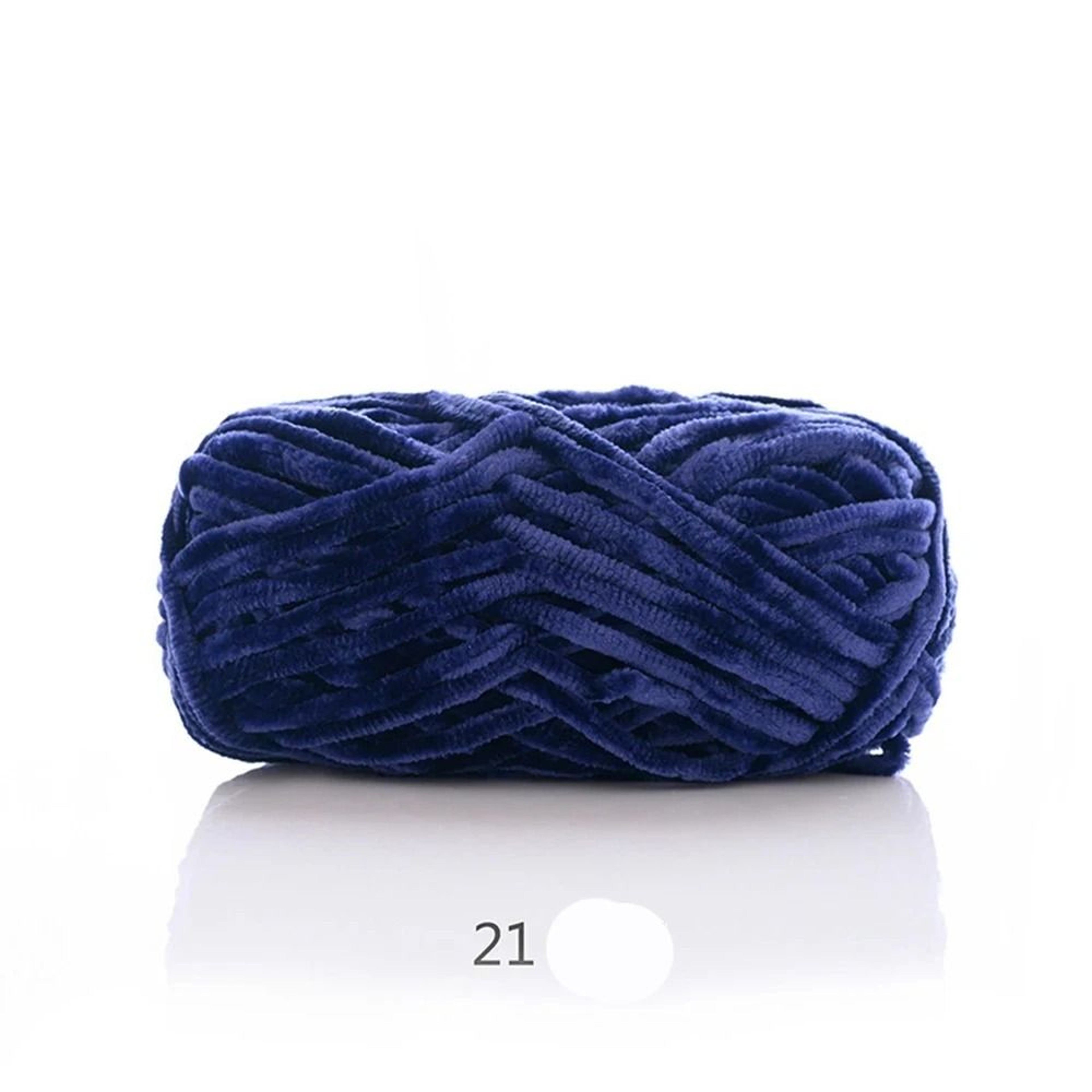 87Yard Thick Chenille Velvet Knitting  Crochet Yarn 16