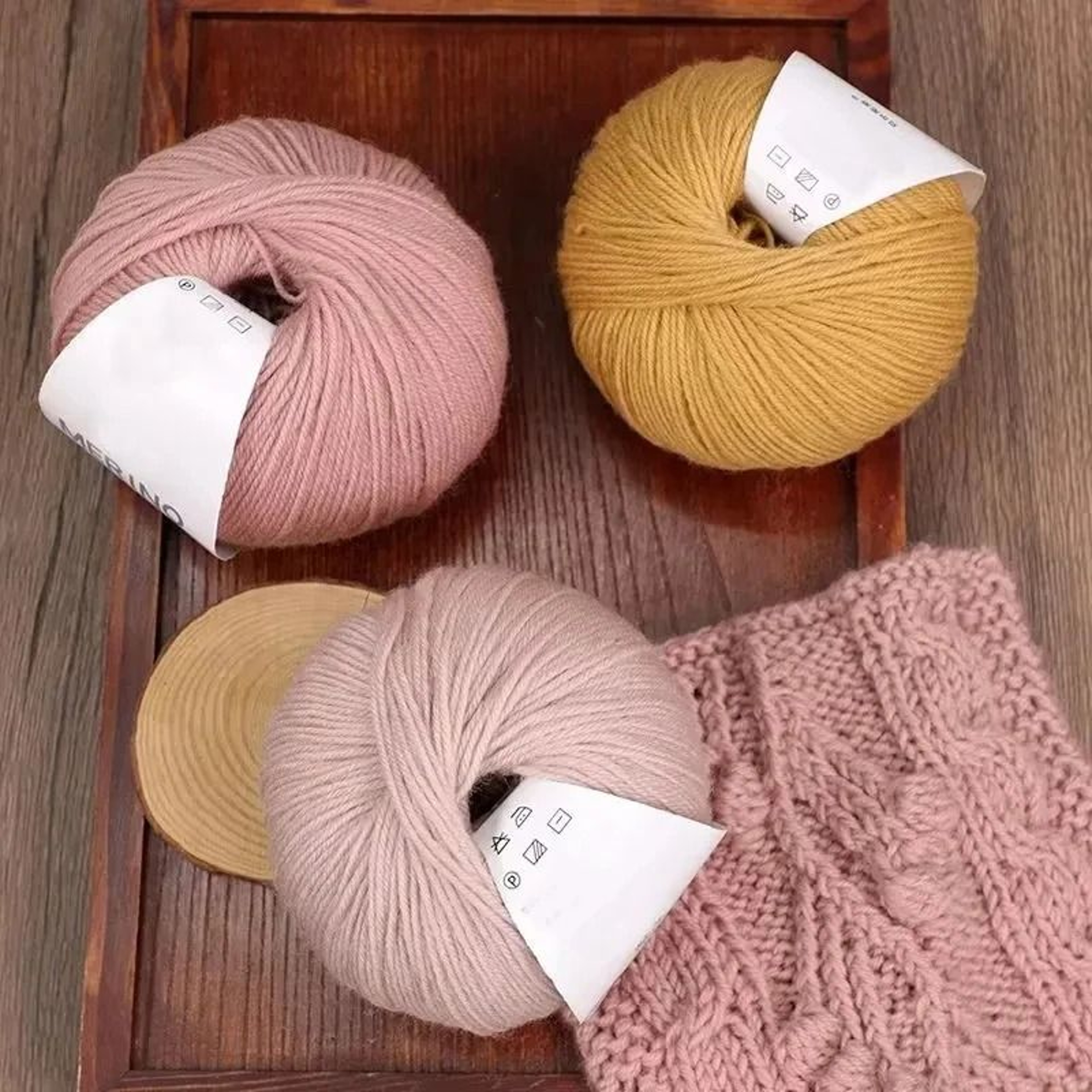 011 Lb Morandi Pure Merino Wool HandKnitting Yarn 2