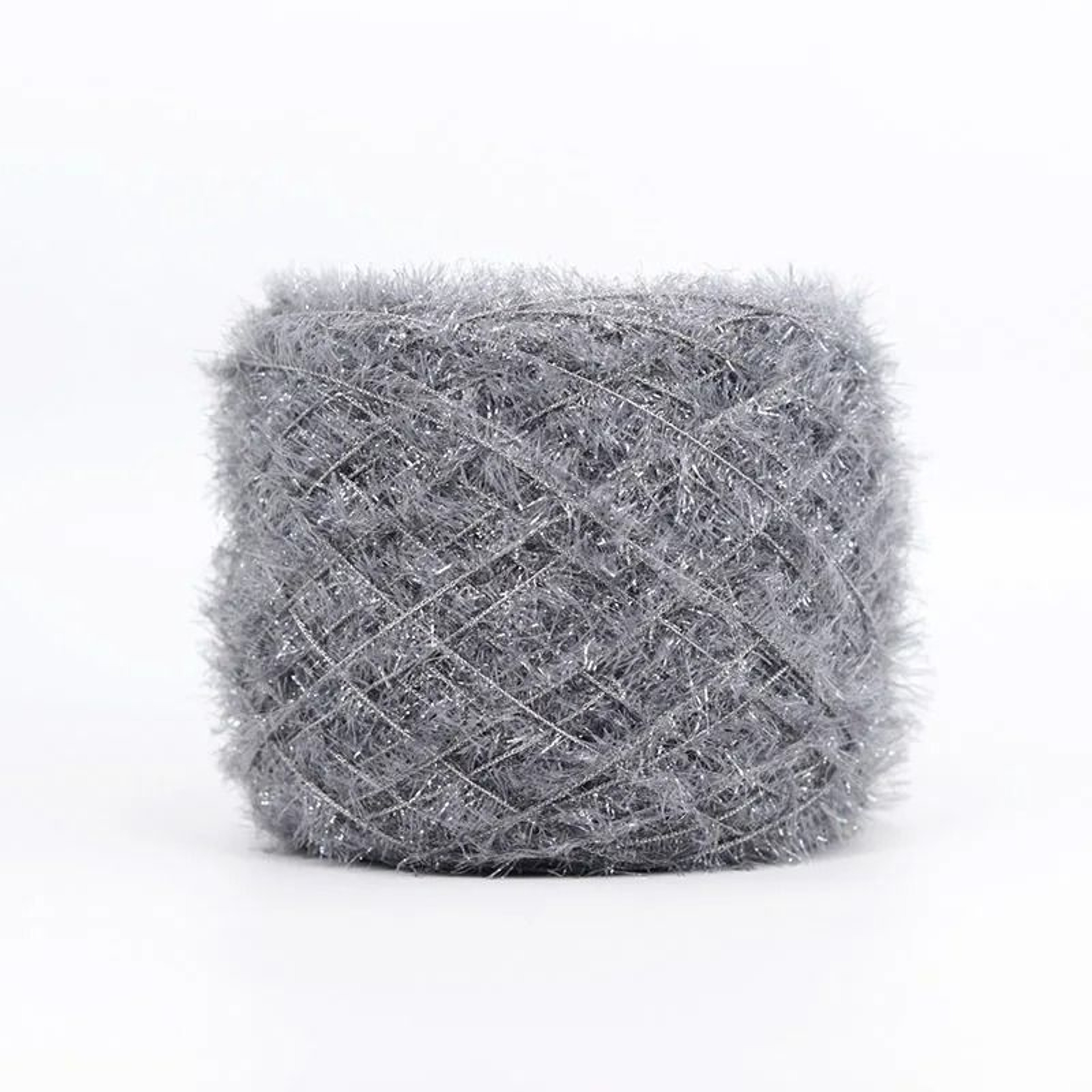 Sparkly SpaceDye Acrylic  Glass Silk HandKnitting Yarn 16