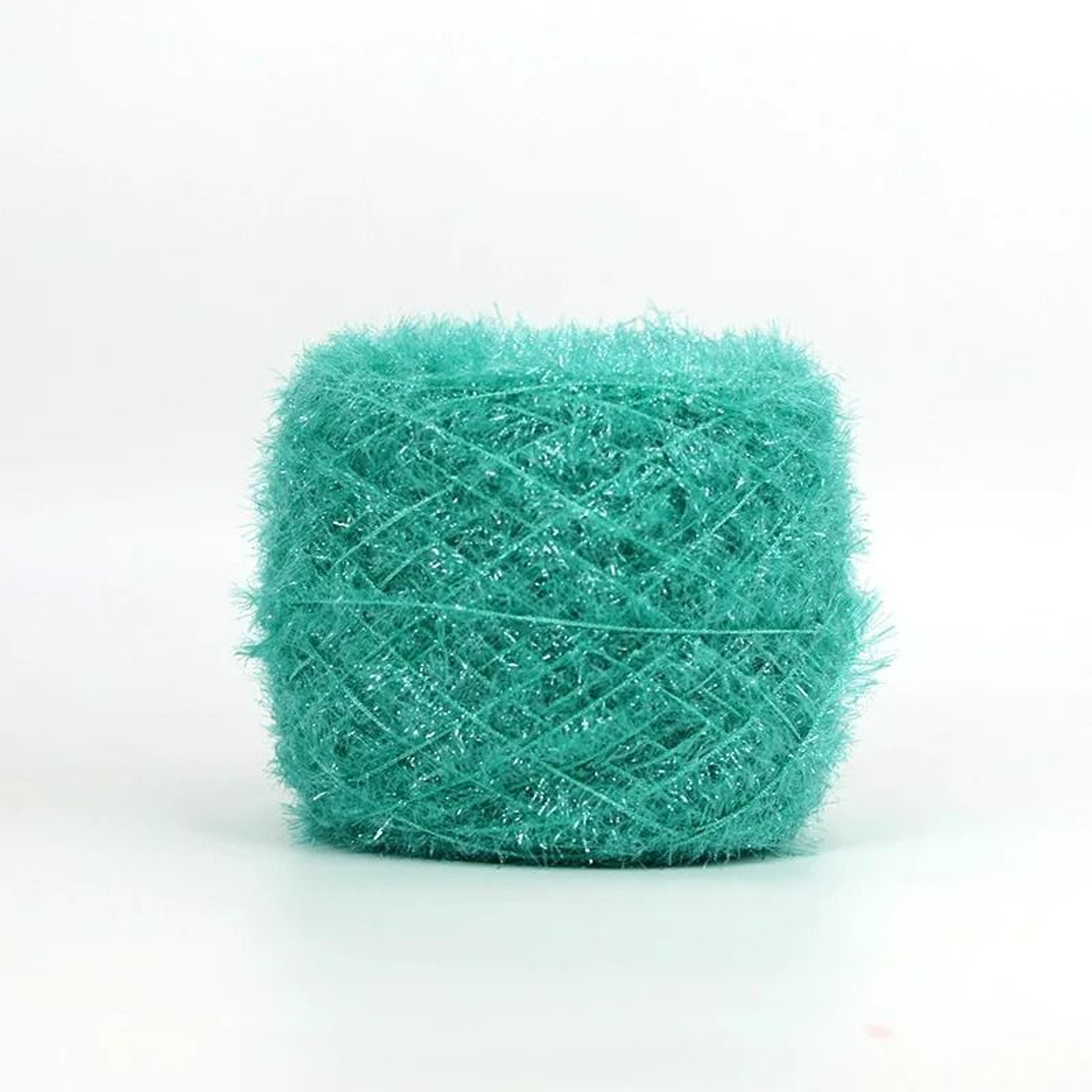 Sparkly SpaceDye Acrylic  Glass Silk HandKnitting Yarn 19