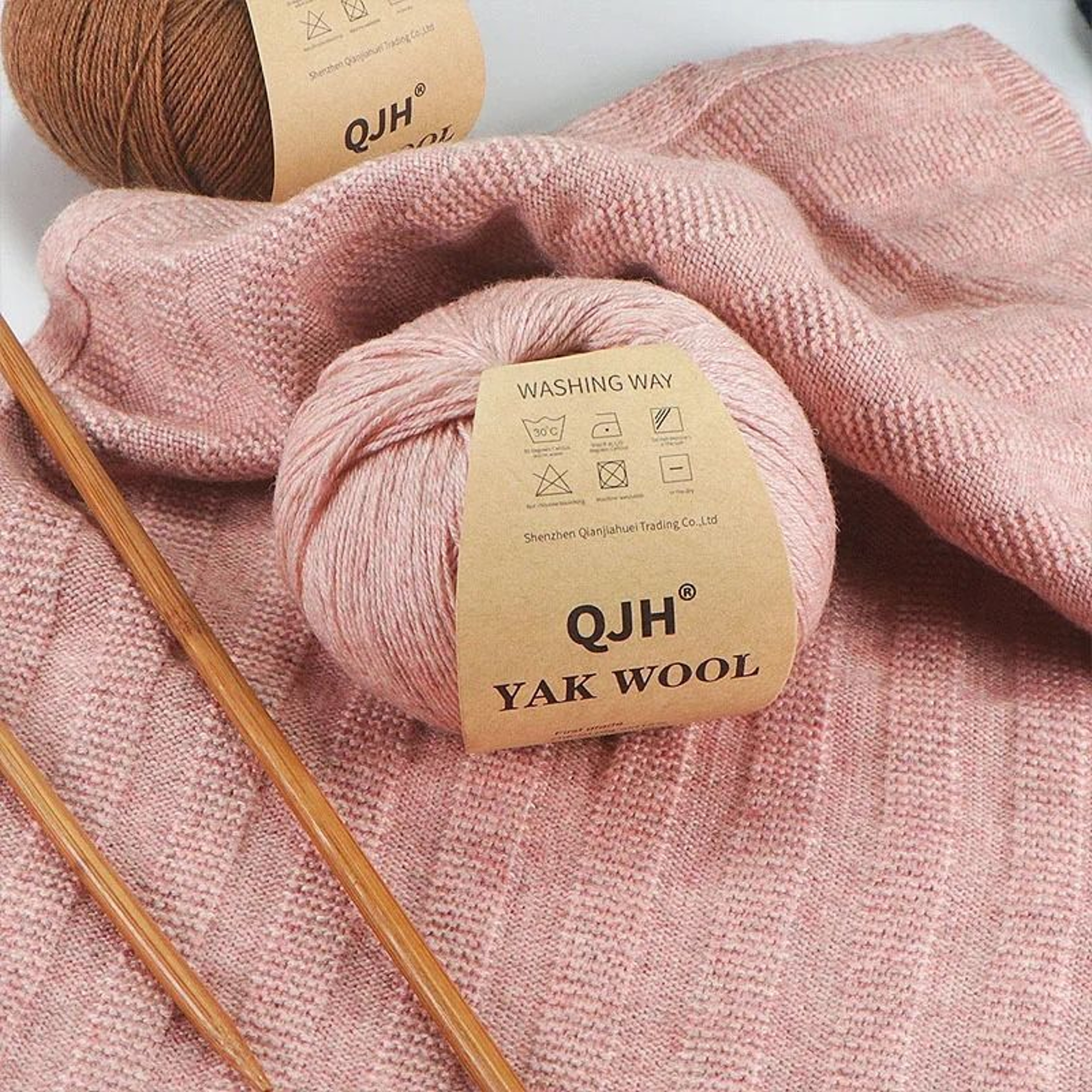 3Piece Yak Wool HandKnitting  Crochet Yarn Set 3