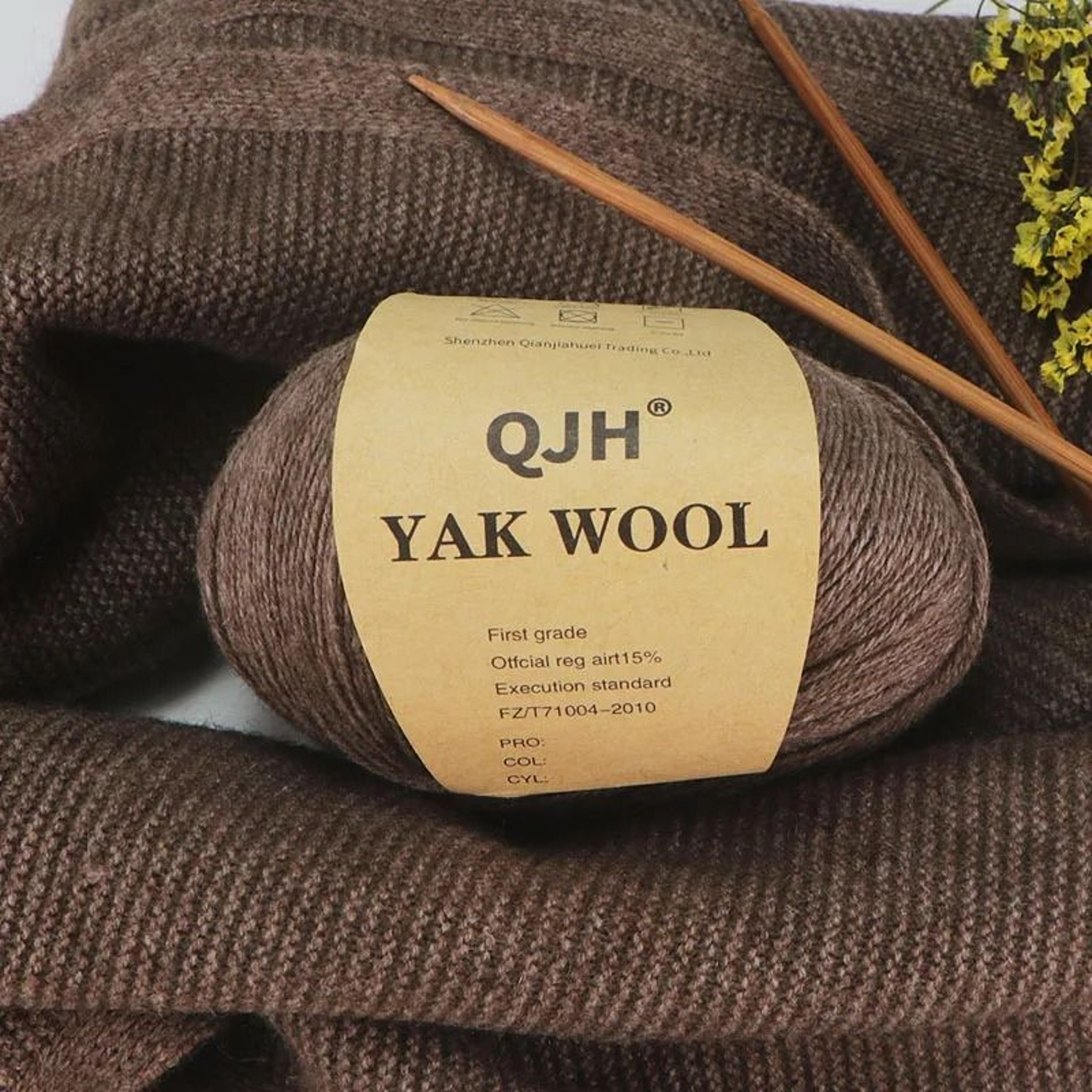 3Piece Yak Wool HandKnitting  Crochet Yarn Set 5