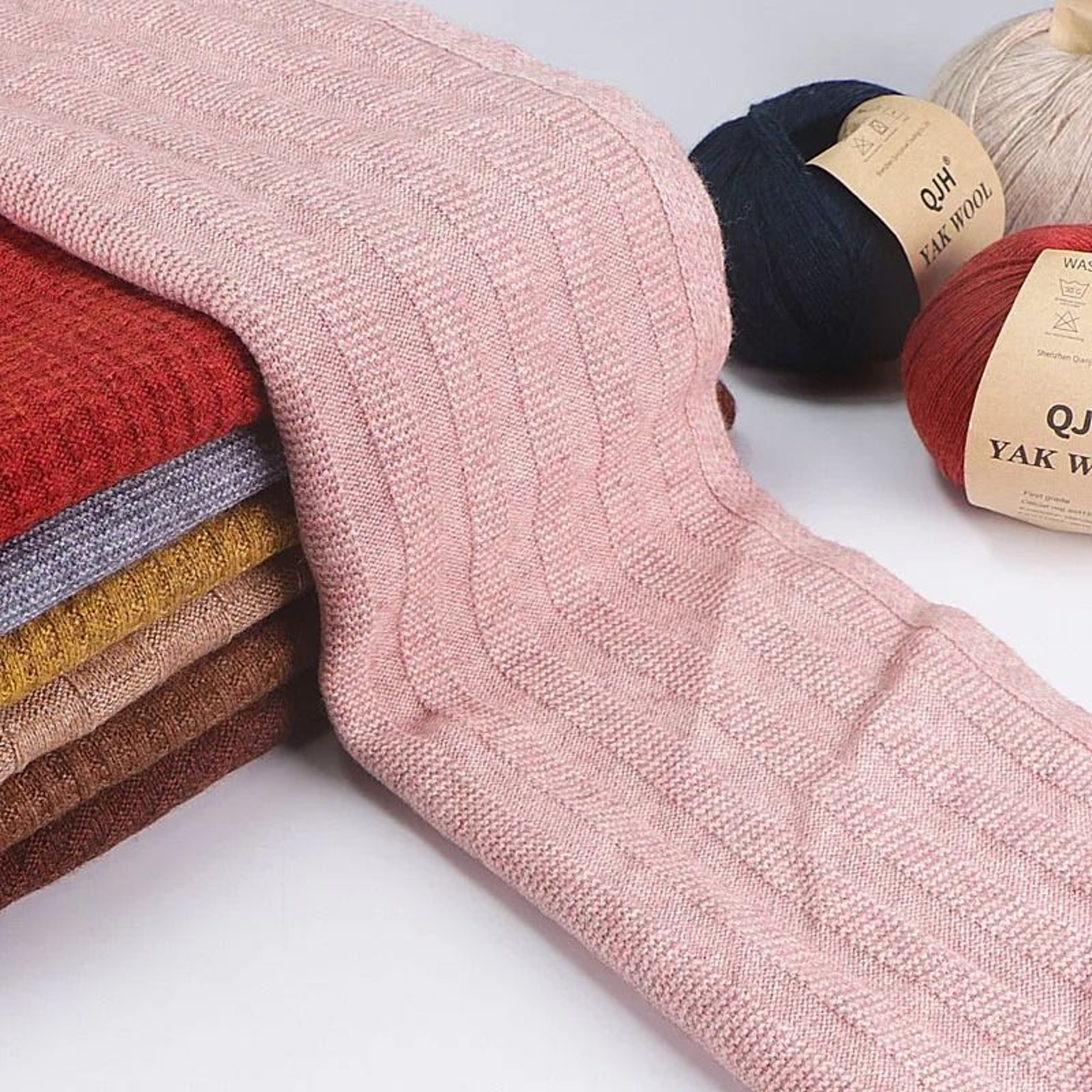 3Piece Yak Wool HandKnitting  Crochet Yarn Set 6