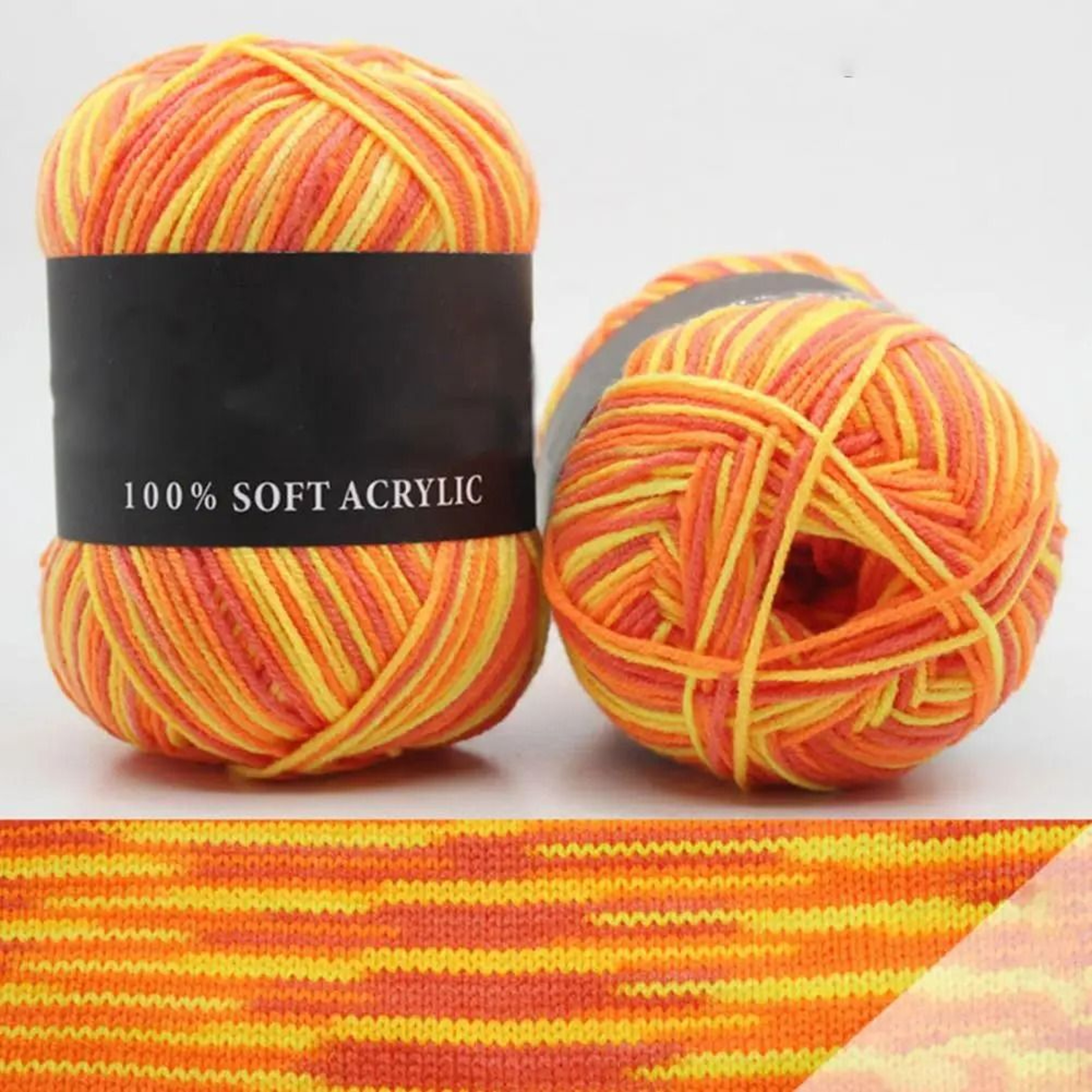 Cotton HandKnitting  Crochet Chunky Yarn 142 Yards 3