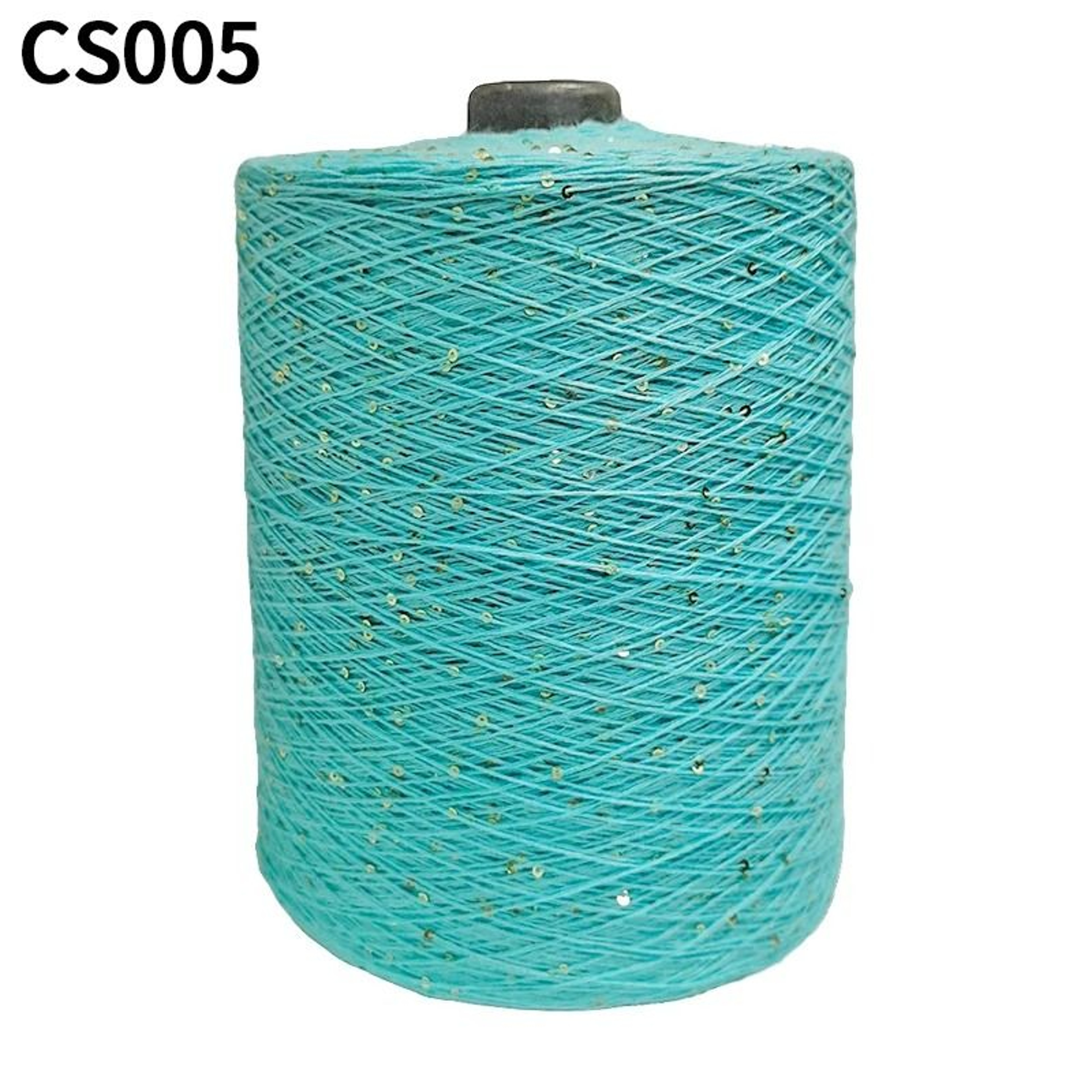 011 Lb Cotton  2 Mm Sequin Knitting Yarn 11