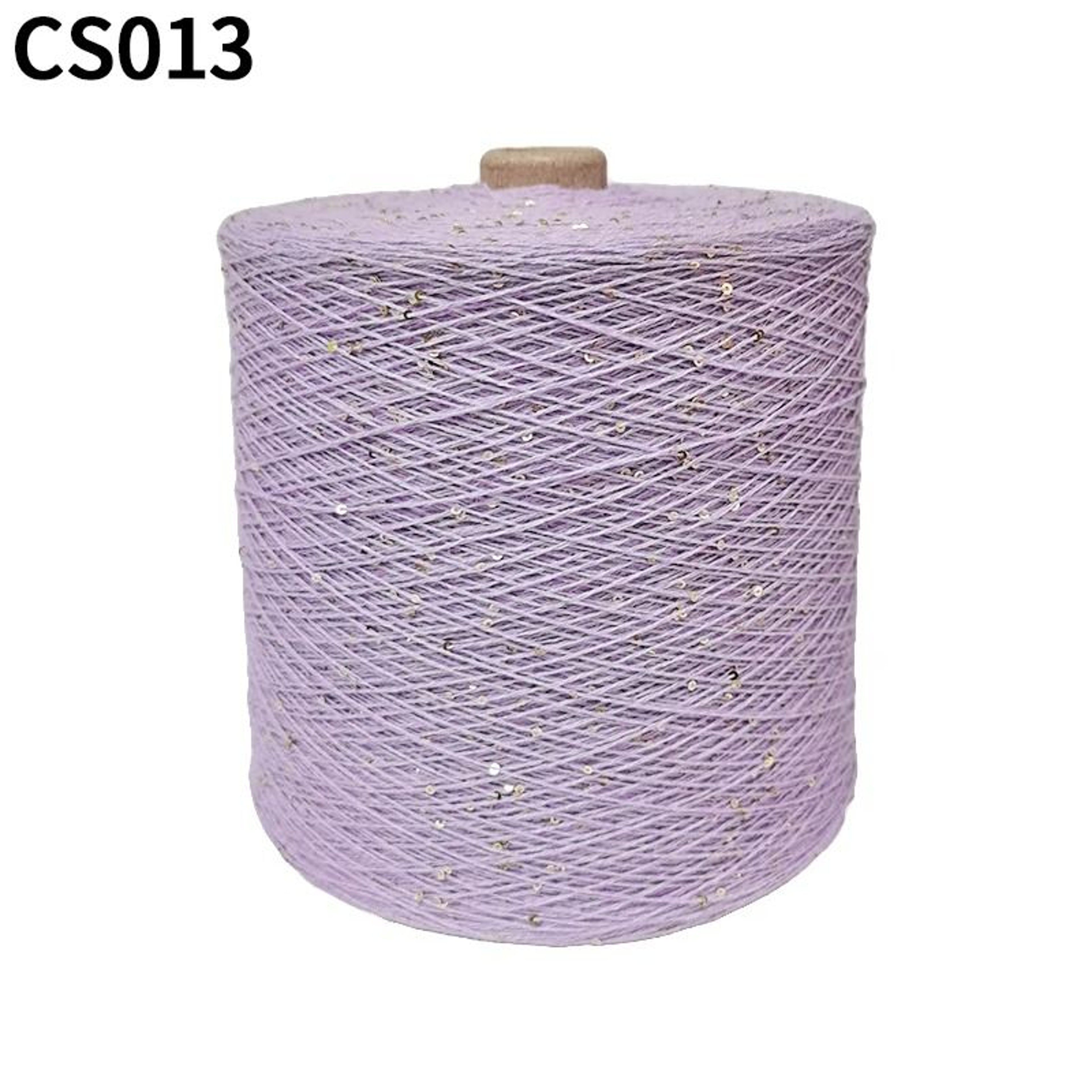 011 Lb Cotton  2 Mm Sequin Knitting Yarn 19