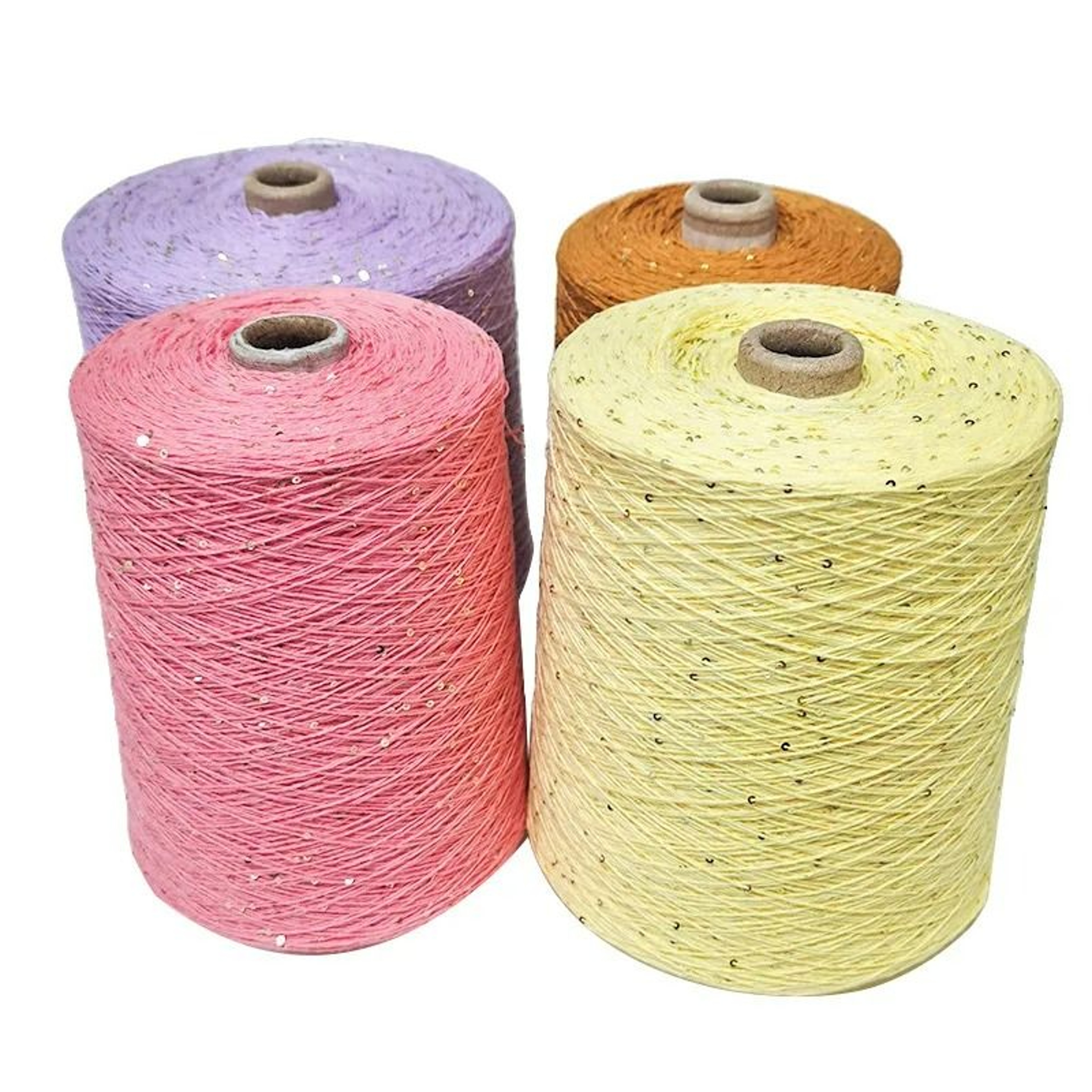 011 Lb Cotton  2 Mm Sequin Knitting Yarn 2