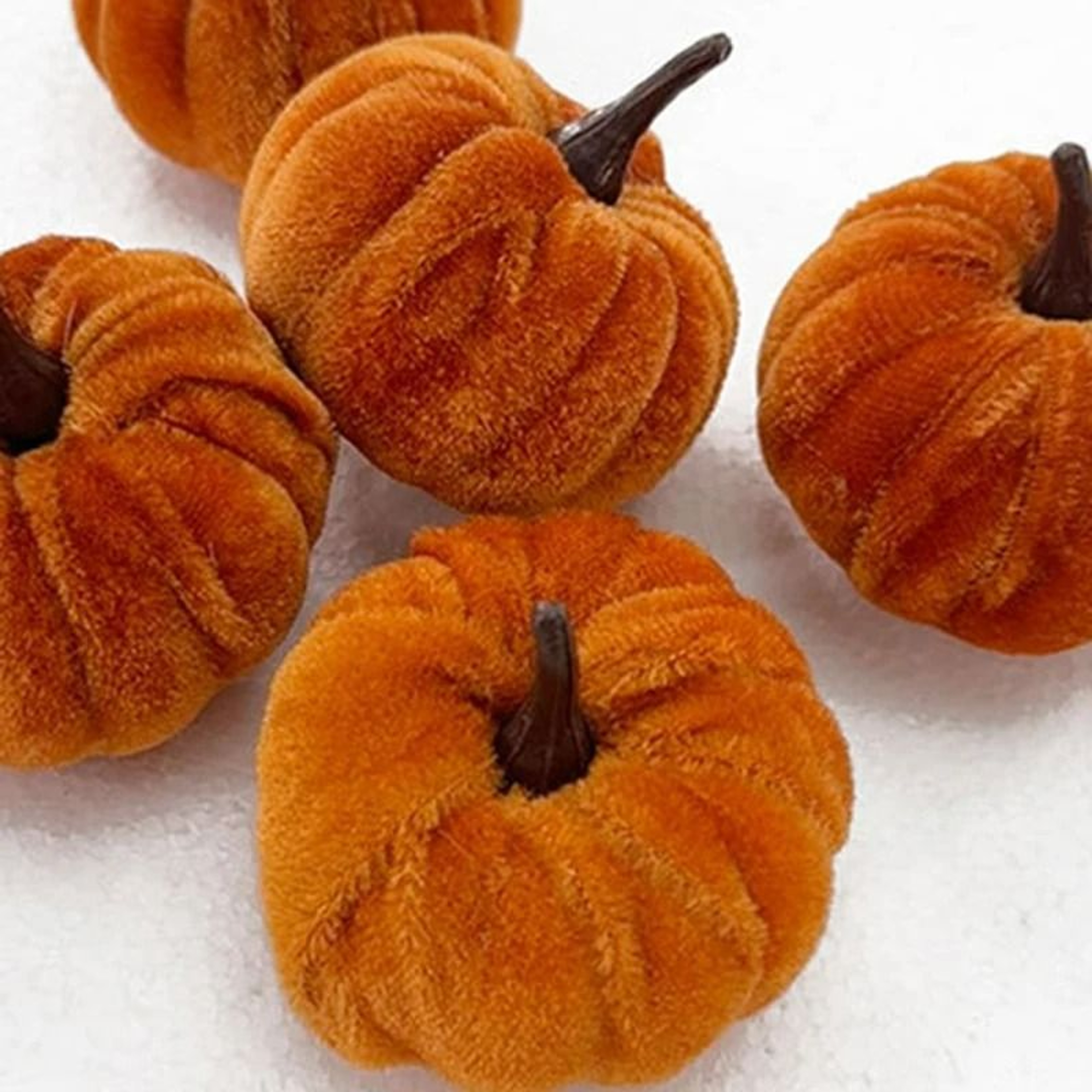 5Pcs Mini Artificial Foam Pumpkin Set 2