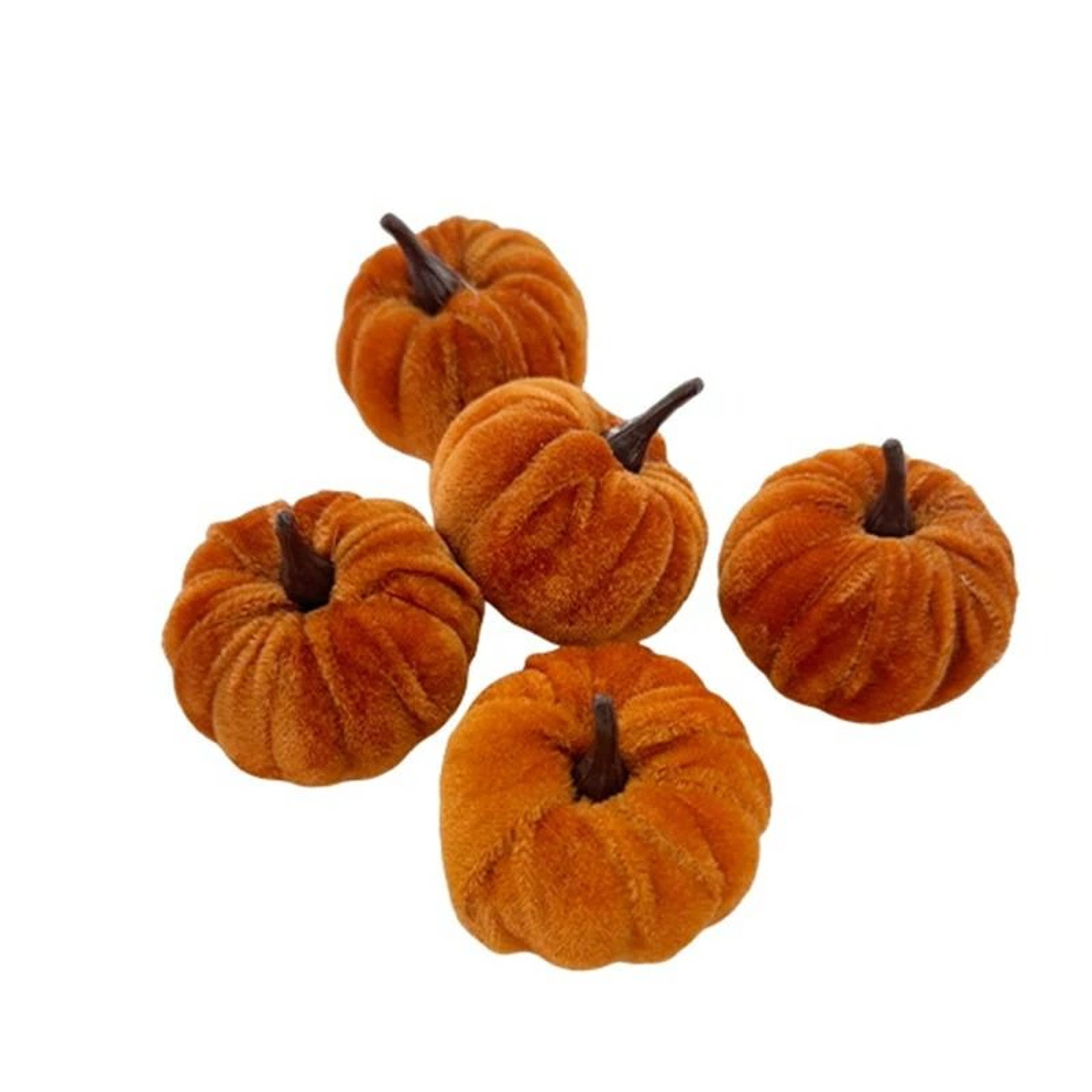 5Pcs Mini Artificial Foam Pumpkin Set 9