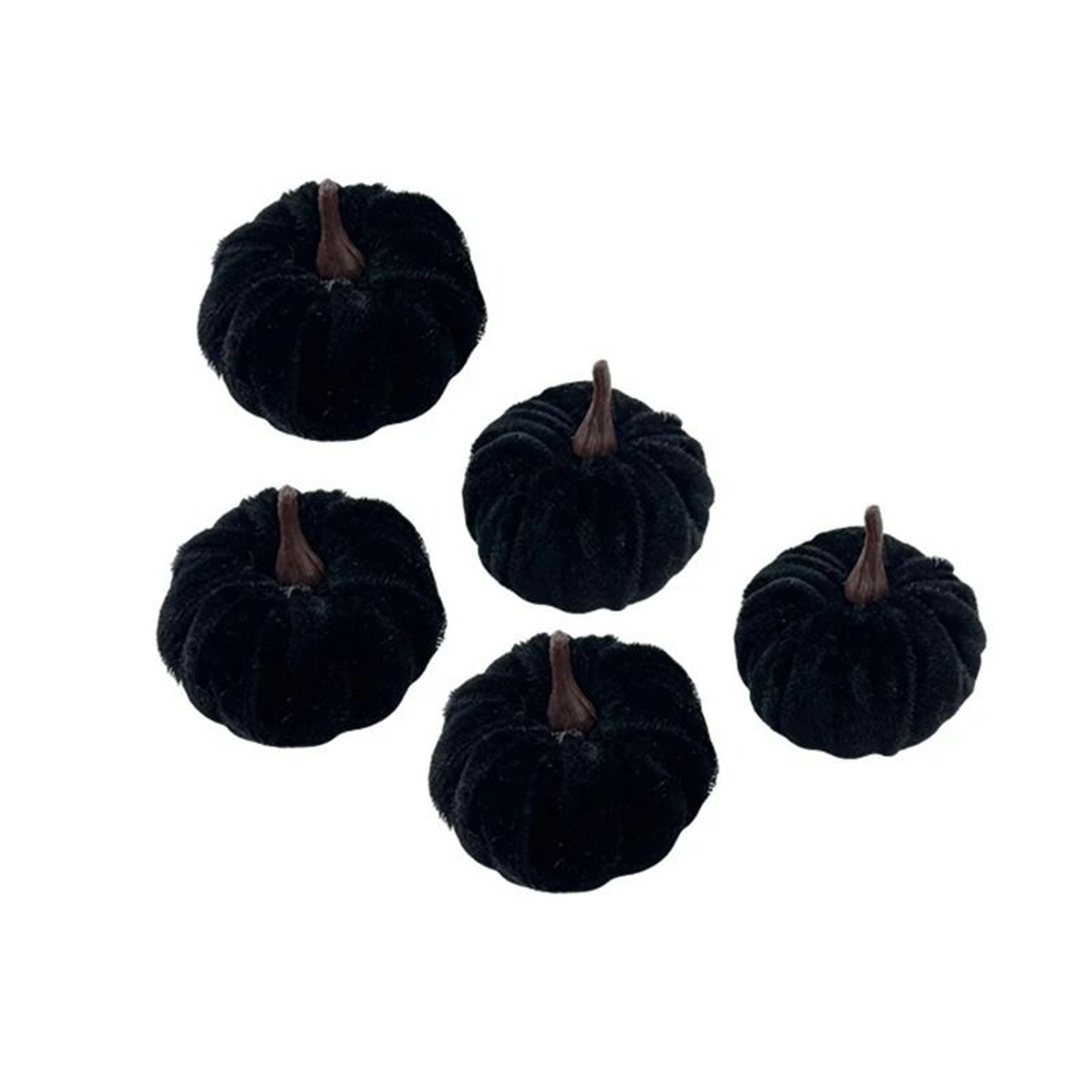 5Pcs Mini Artificial Foam Pumpkin Set 8