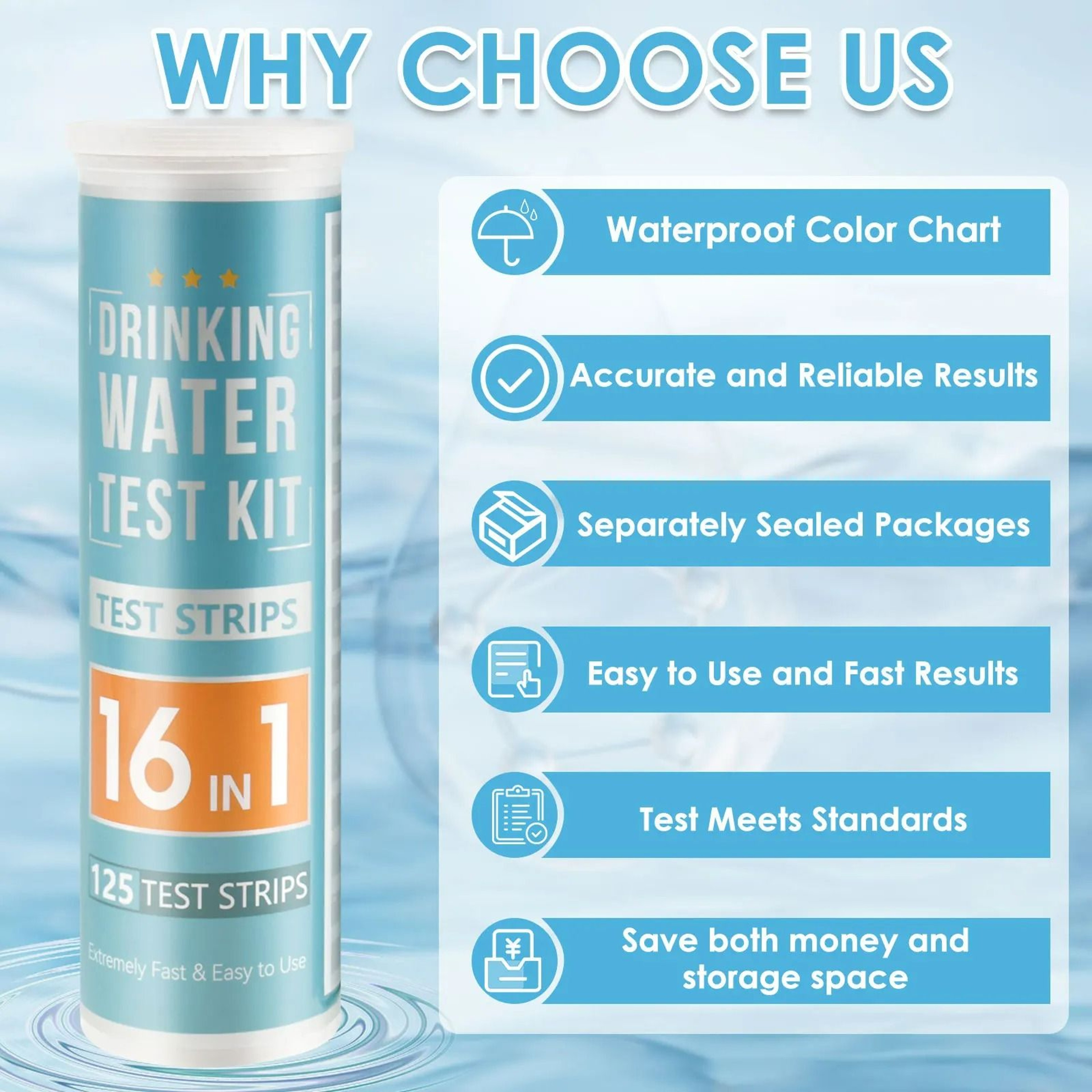 MultiParameter Aquarium  Water Quality Test Strips 3