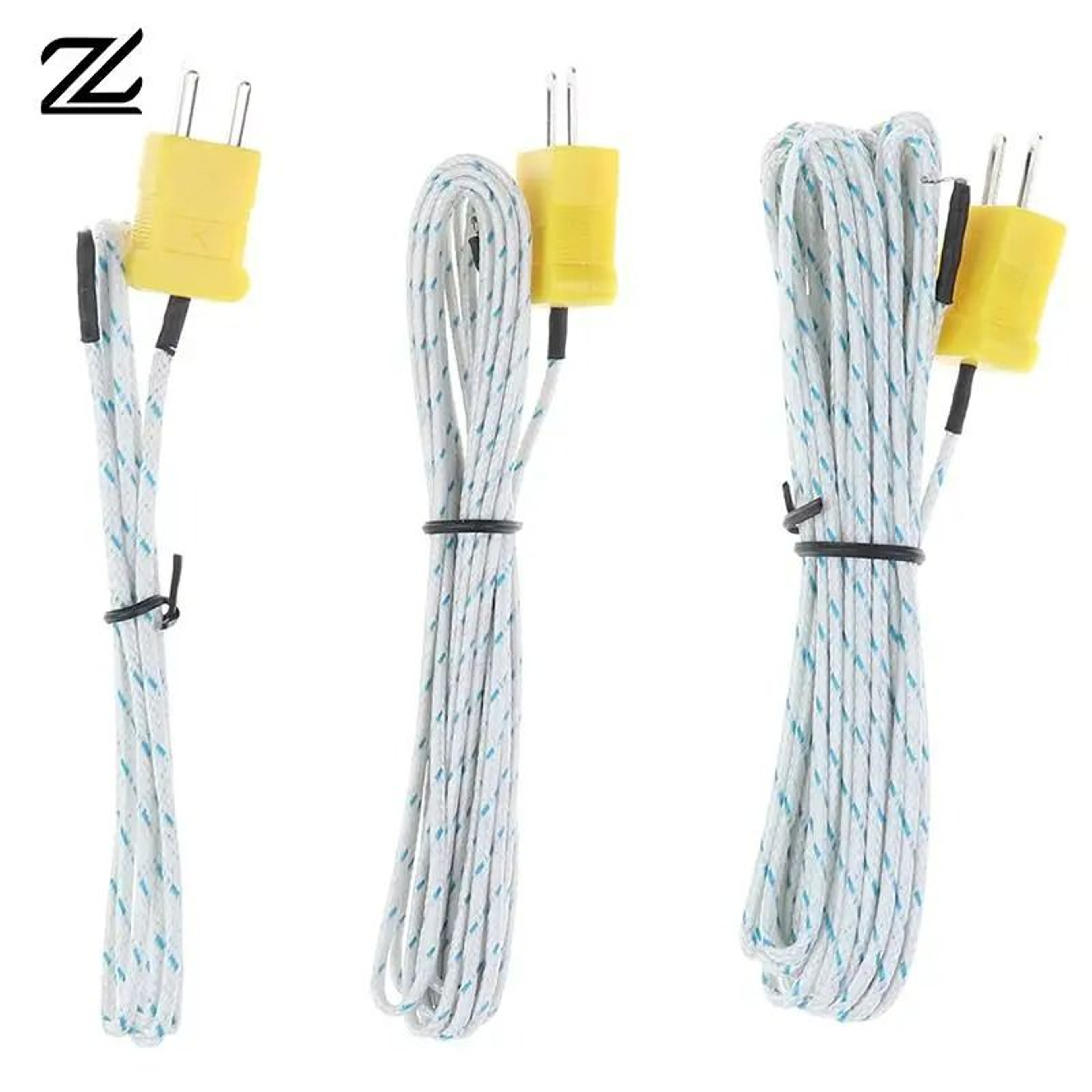 KType Thermocouple Temperature Sensor Probe Lead Wire For Multimeters 0