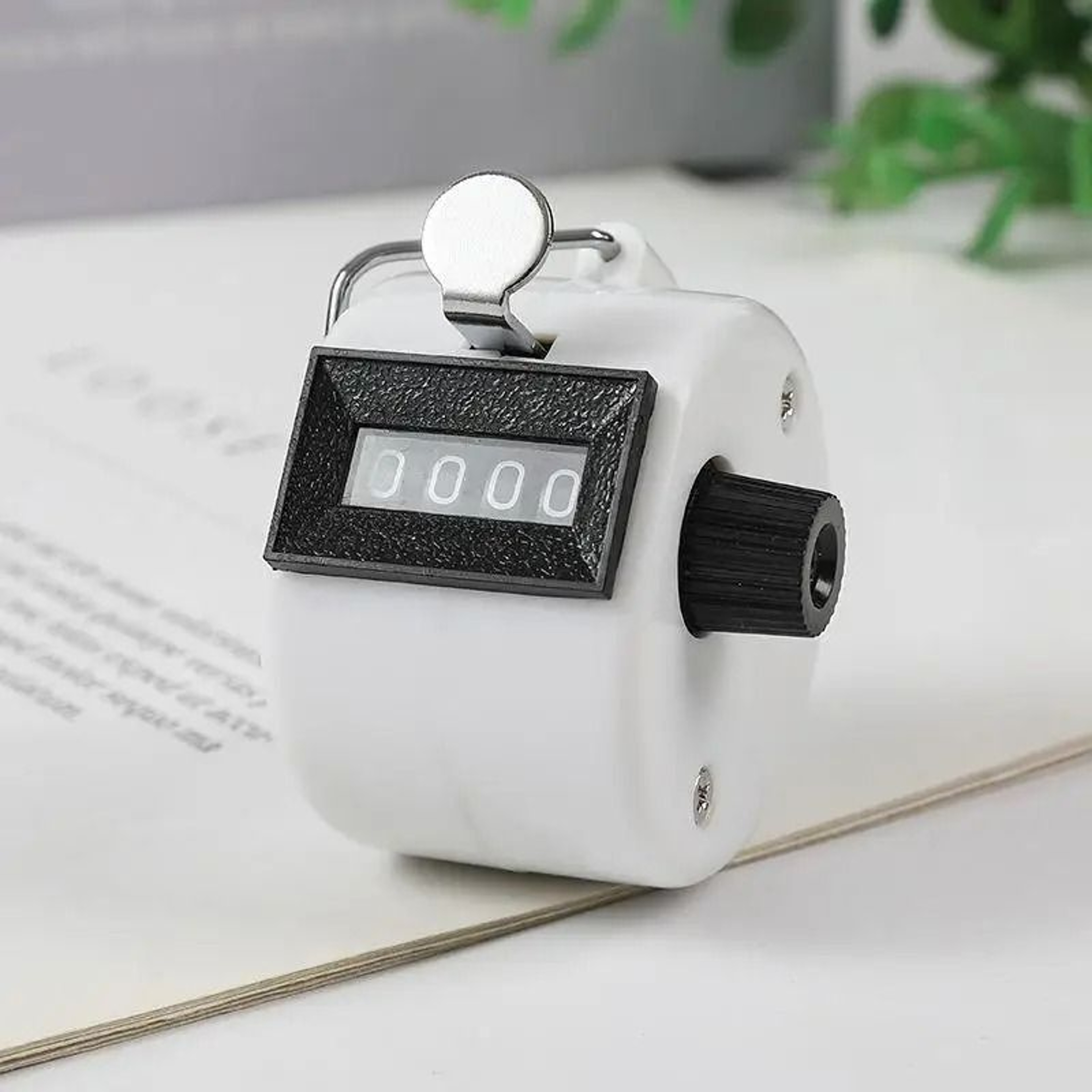4Digit Handheld Mechanical Tally Counter Manual Palm Clicker For Inventory  Attendance 5