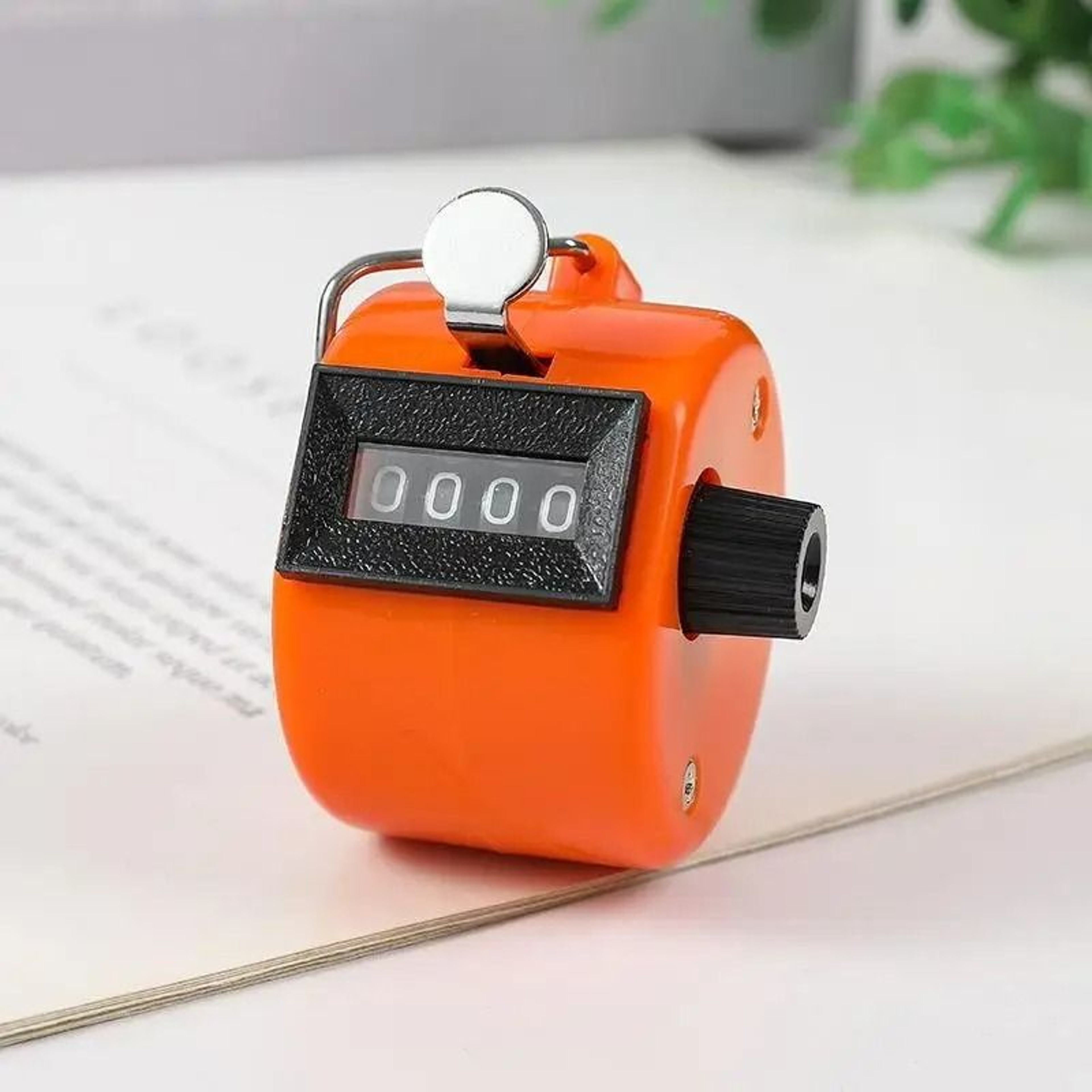 4Digit Handheld Mechanical Tally Counter Manual Palm Clicker For Inventory  Attendance 7