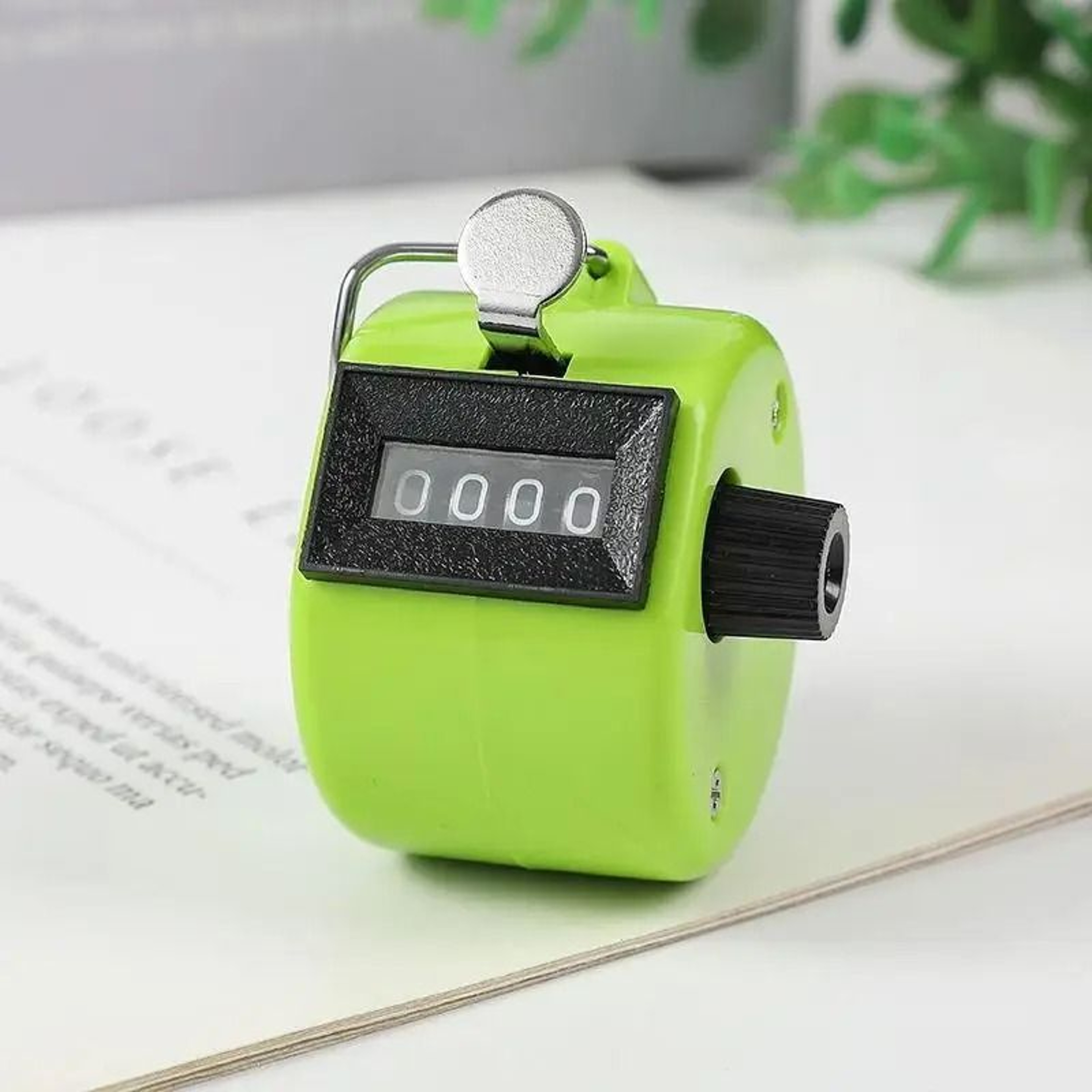 4Digit Handheld Mechanical Tally Counter Manual Palm Clicker For Inventory  Attendance 10