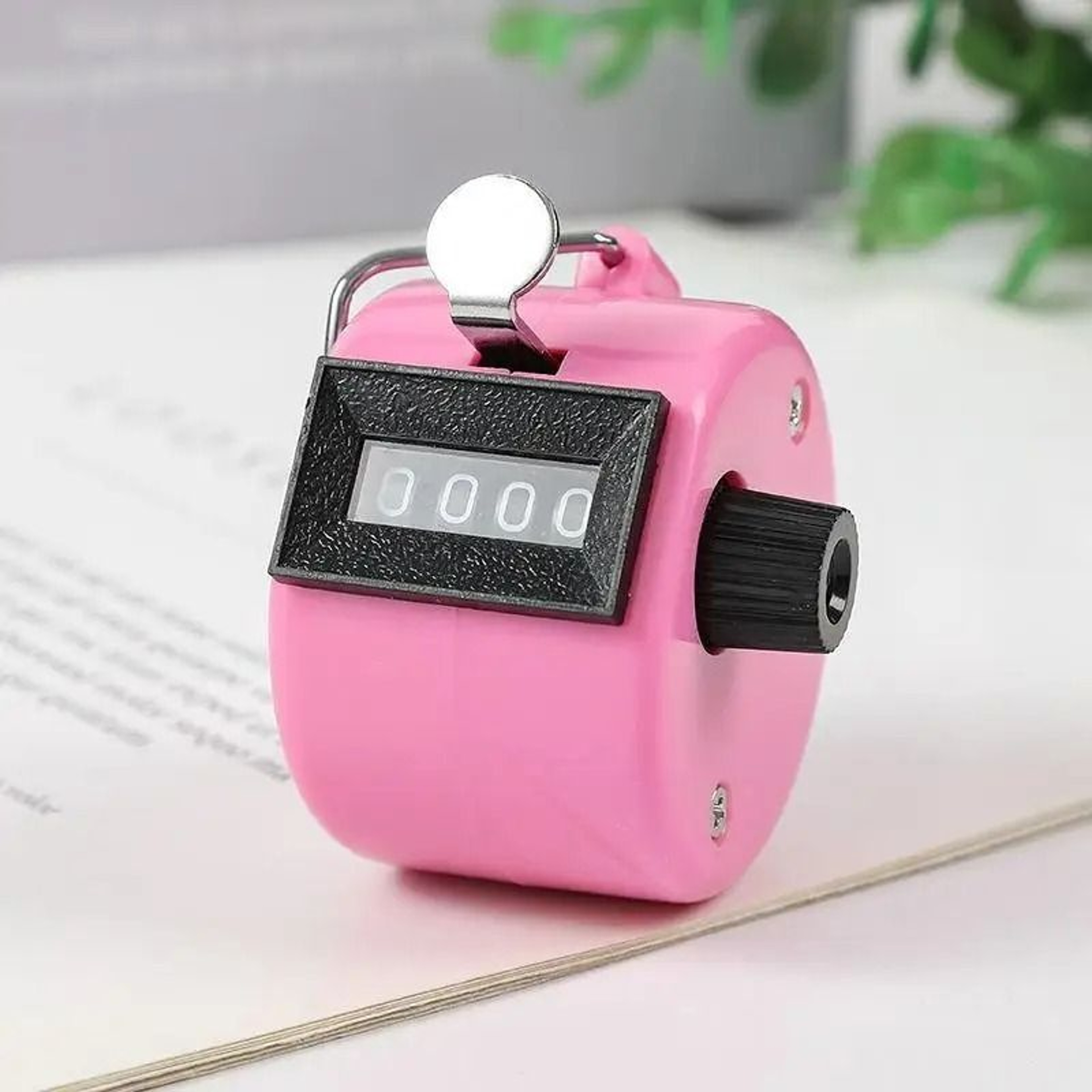 4Digit Handheld Mechanical Tally Counter Manual Palm Clicker For Inventory  Attendance 6