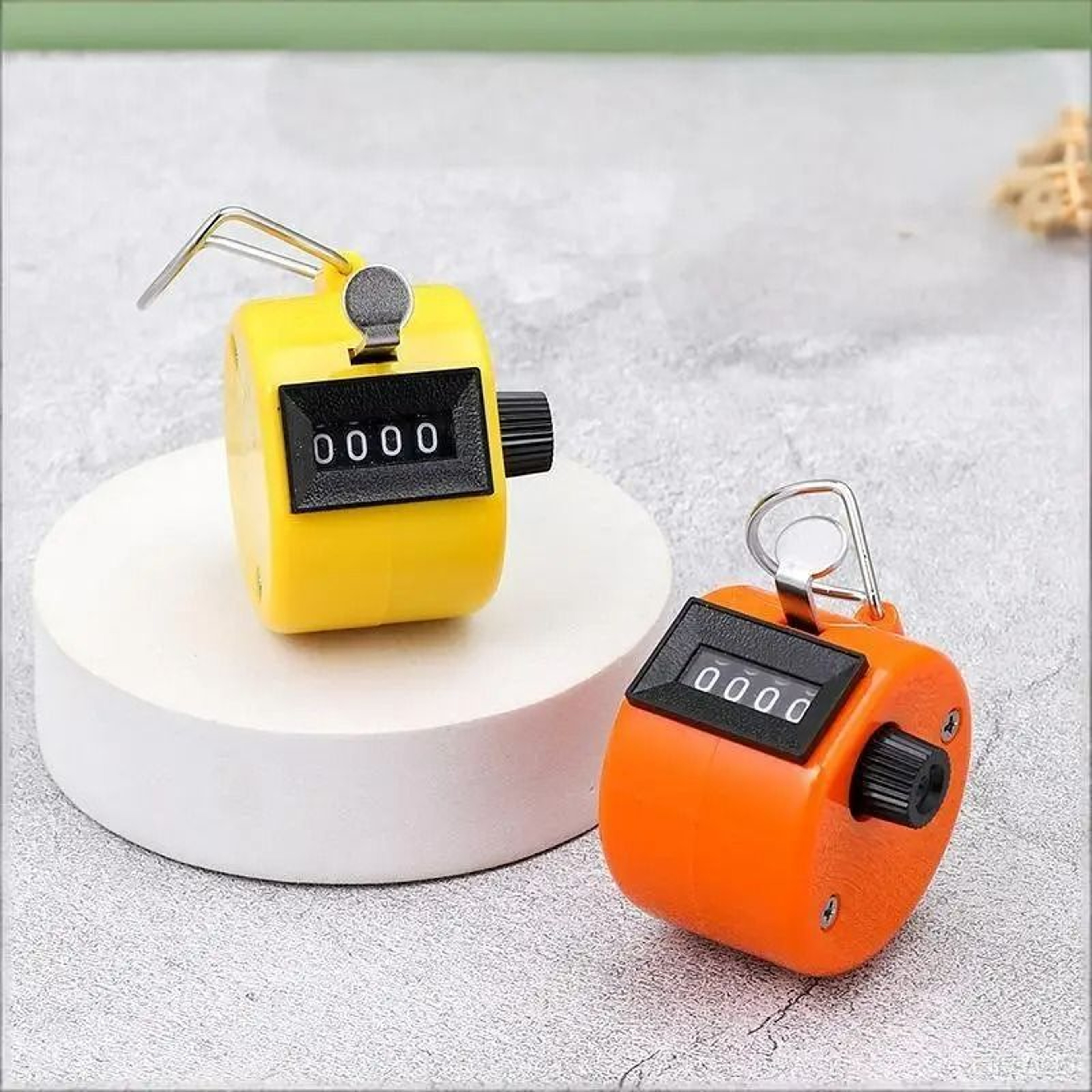 4Digit Handheld Mechanical Tally Counter Manual Palm Clicker For Inventory  Attendance 1