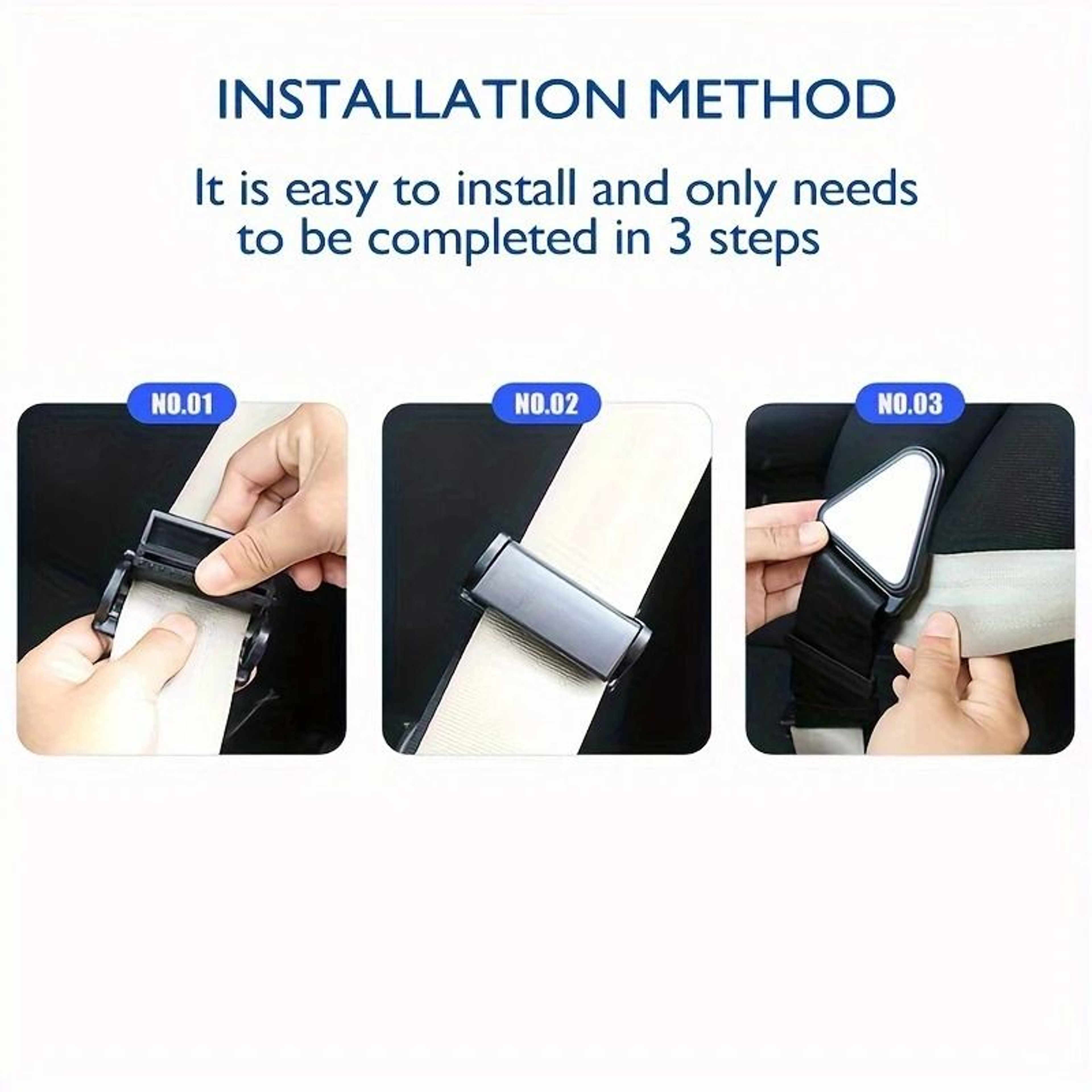 Adjustable Car Child Safety Belt Adjuster And AntiNeck Seat Belt Limiter 5