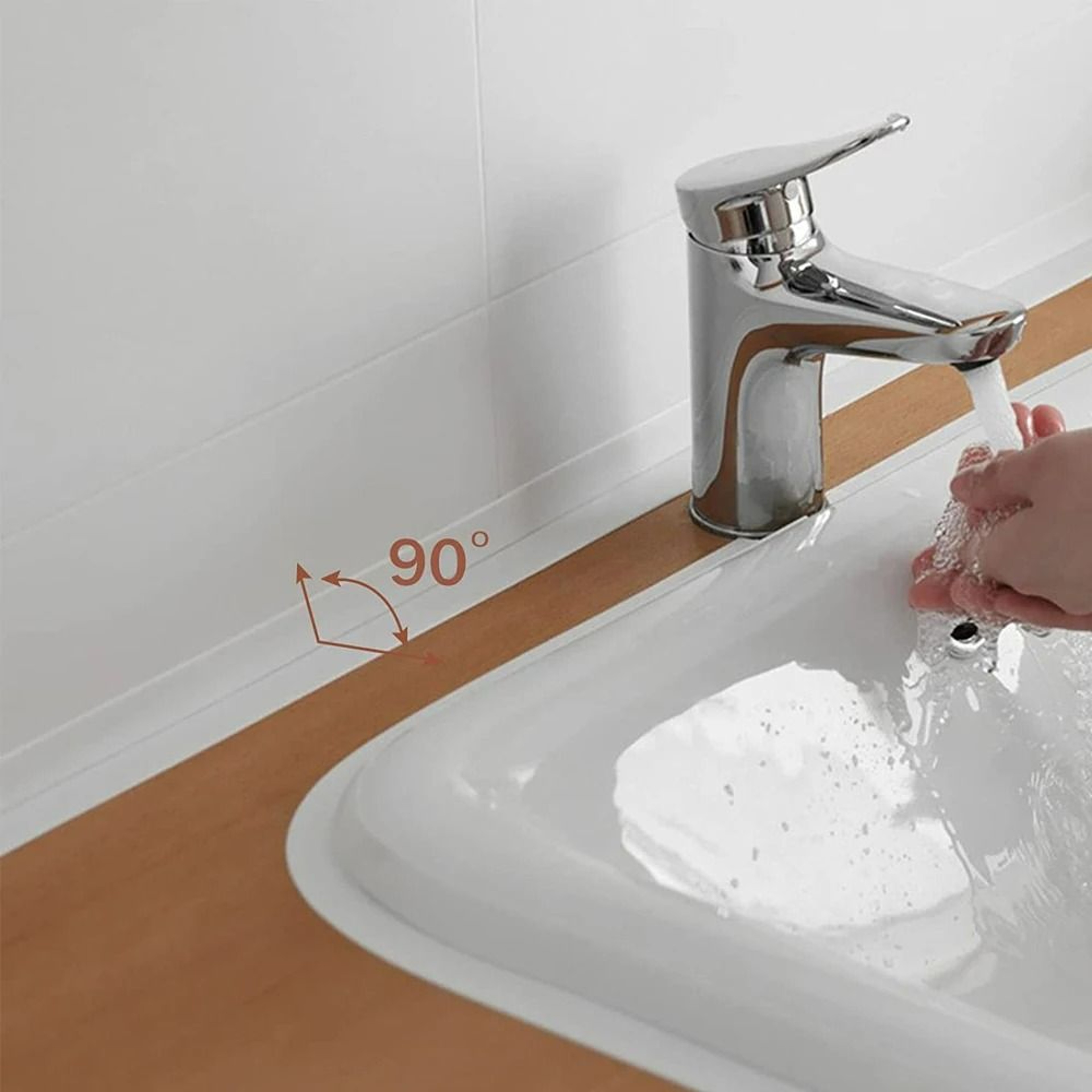 SelfAdhesive PVC Bathroom And Kitchen Caulk Sealing Tape Roll 4