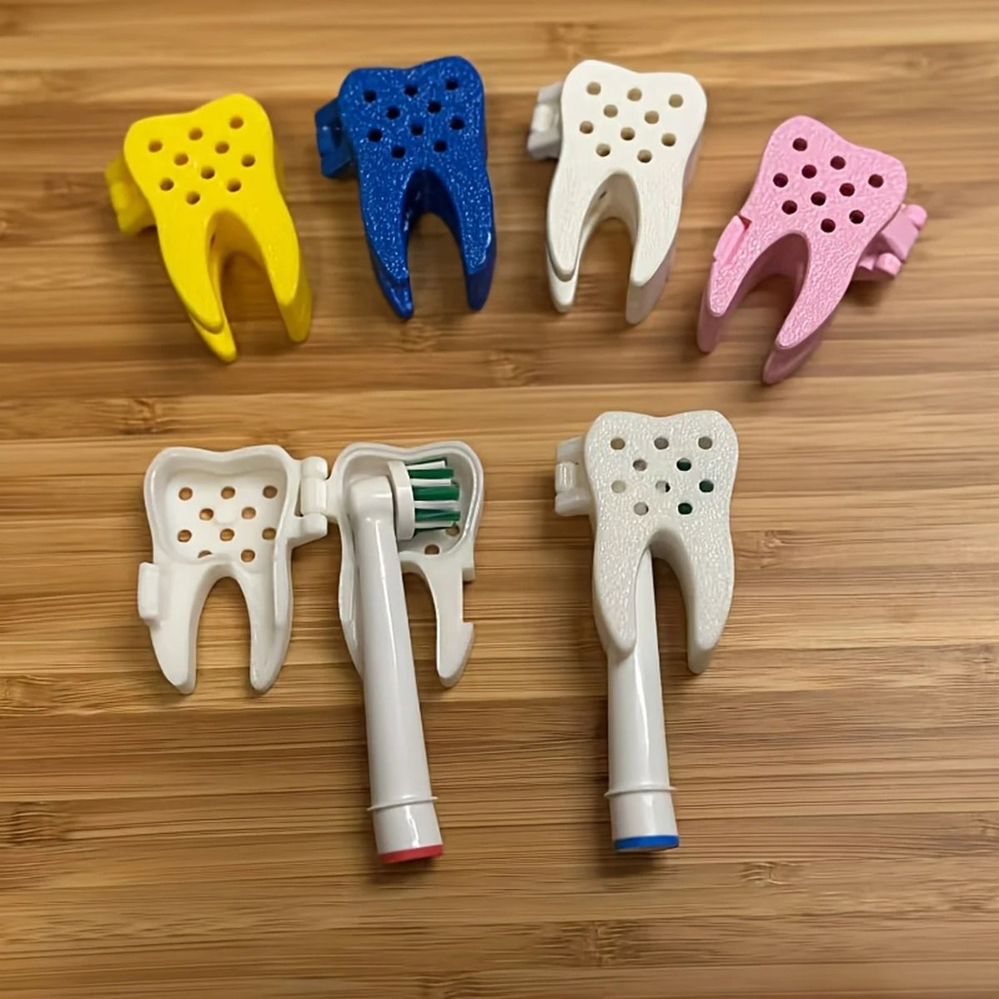 Universal Electric Toothbrush Head Cover Cap With Ventilation Holes For Travel 0