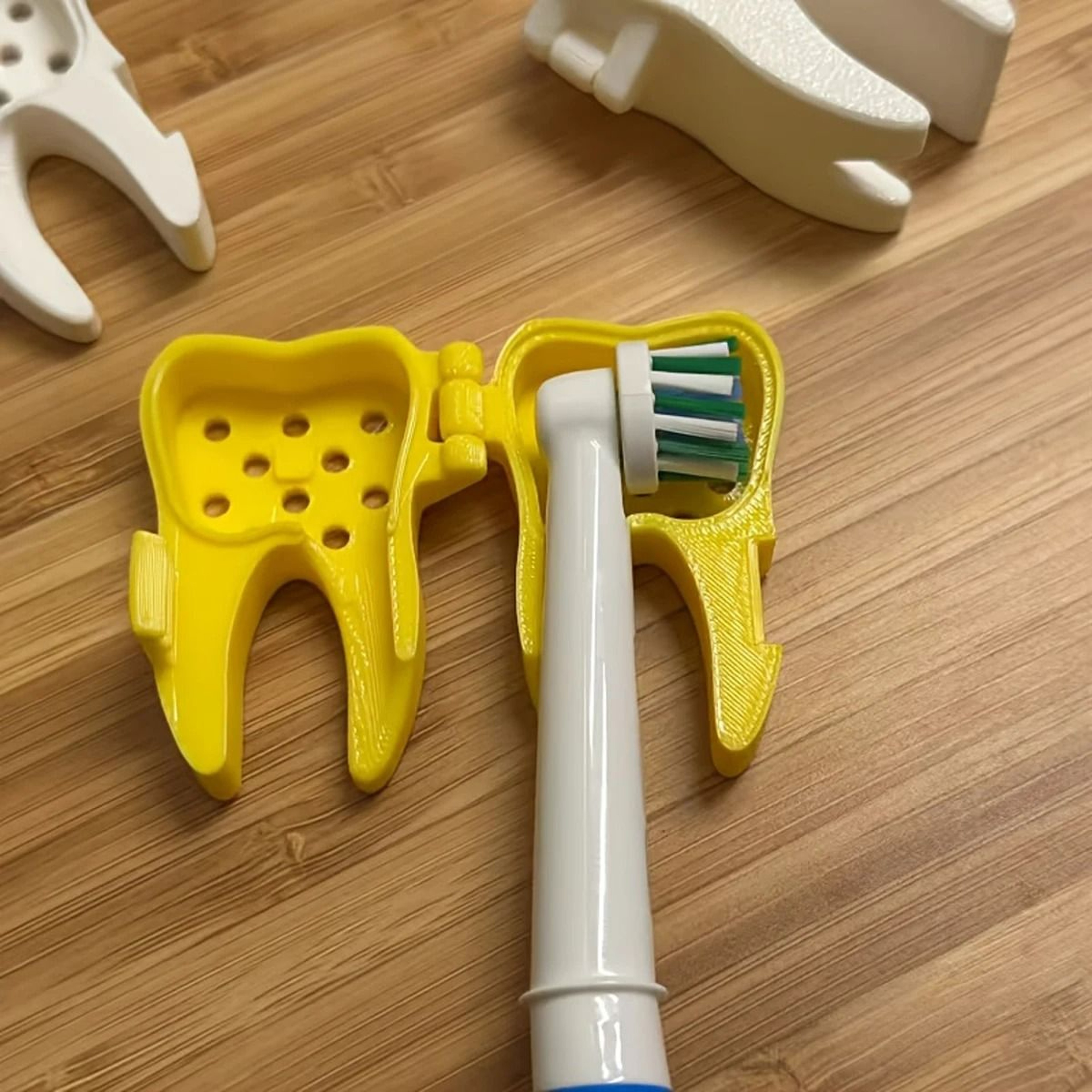 Universal Electric Toothbrush Head Cover Cap With Ventilation Holes For Travel 5