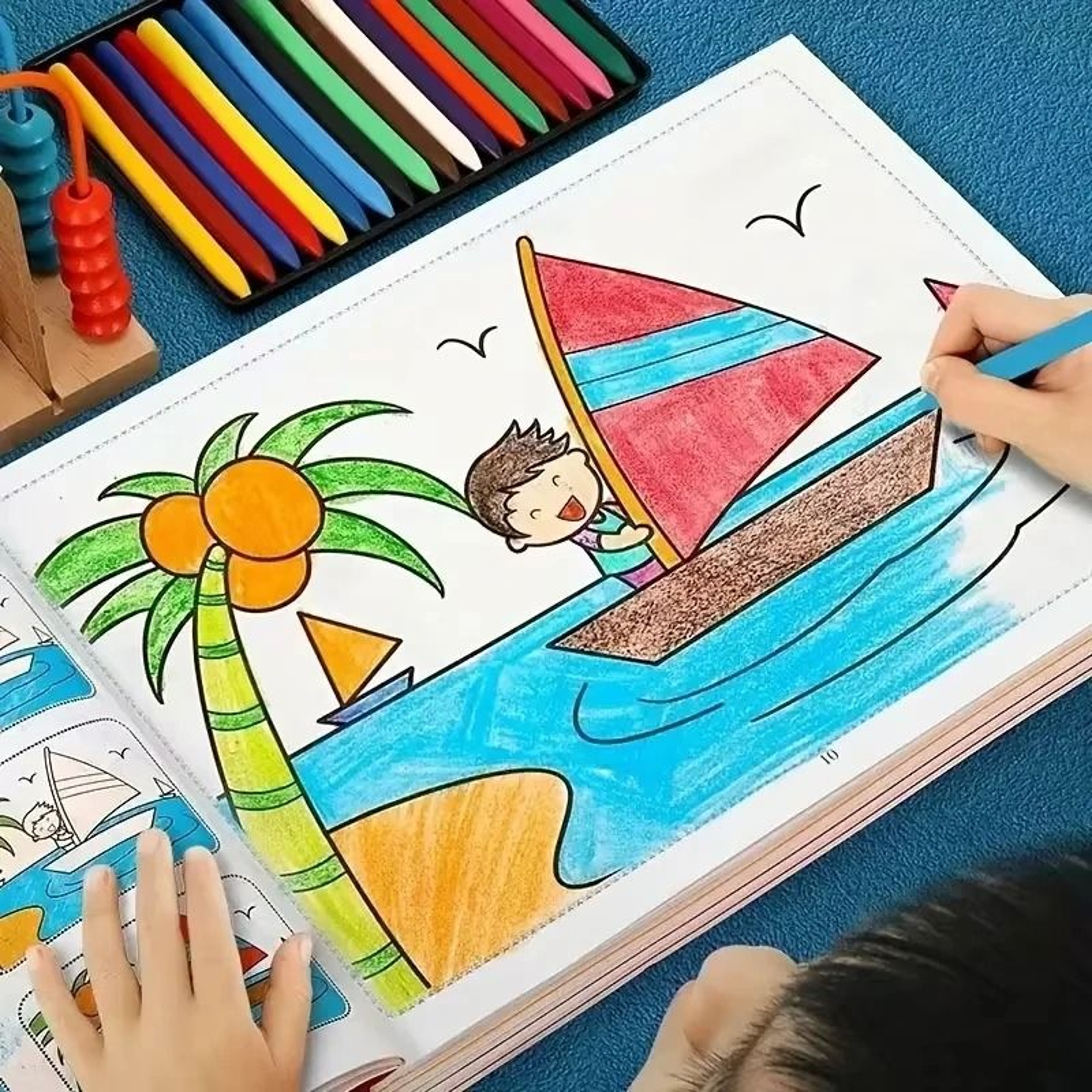 48Page Kids Drawing And Painting Coloring Book For Creative Learning 3