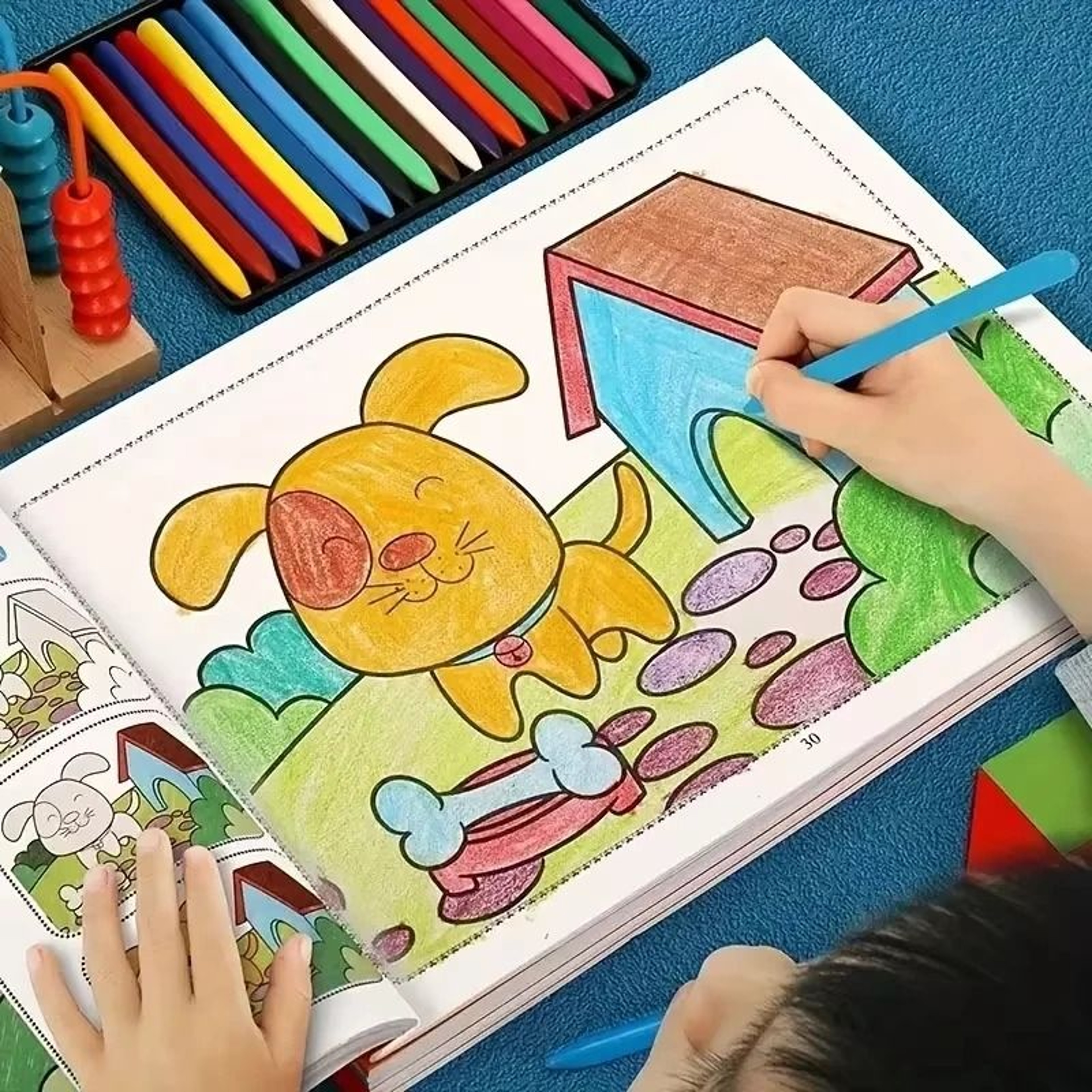 48Page Kids Drawing And Painting Coloring Book For Creative Learning 4