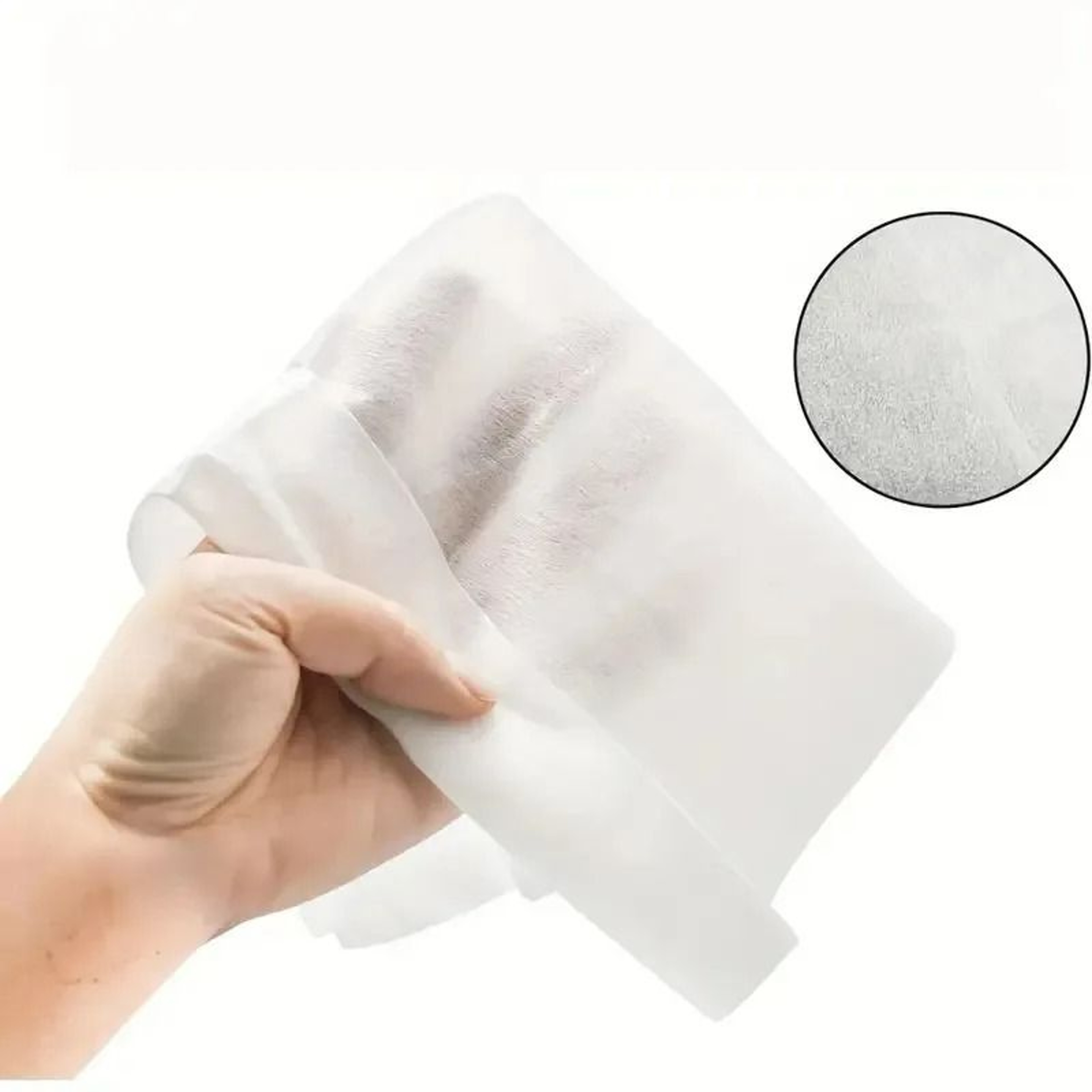 100Piece Disposable Electrostatic Dust Removal Paper Cloth Refills For Flat Mops 0