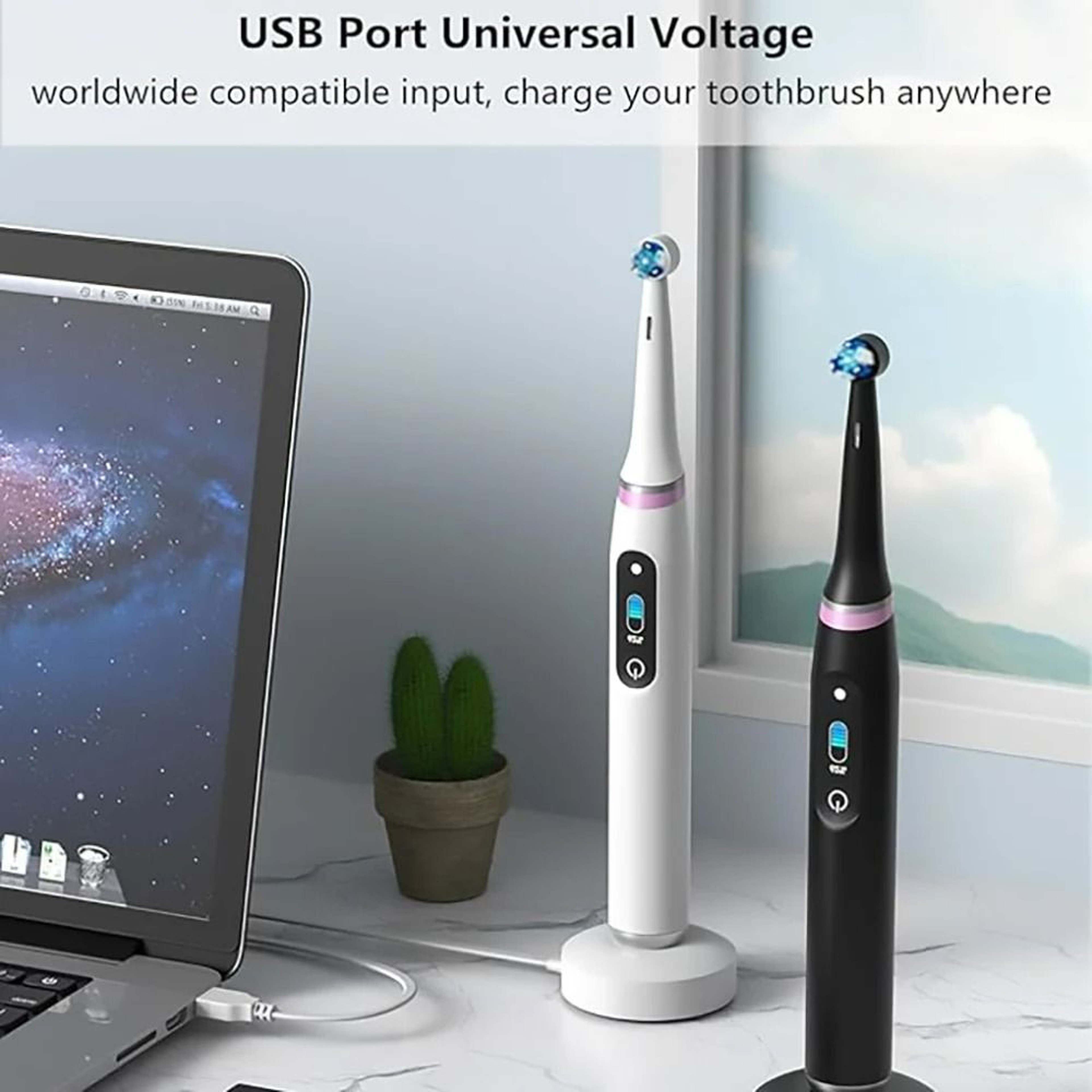 1Piece USB Magnetic Electric Toothbrush Charger For OralB IO Series 7 8  9 4