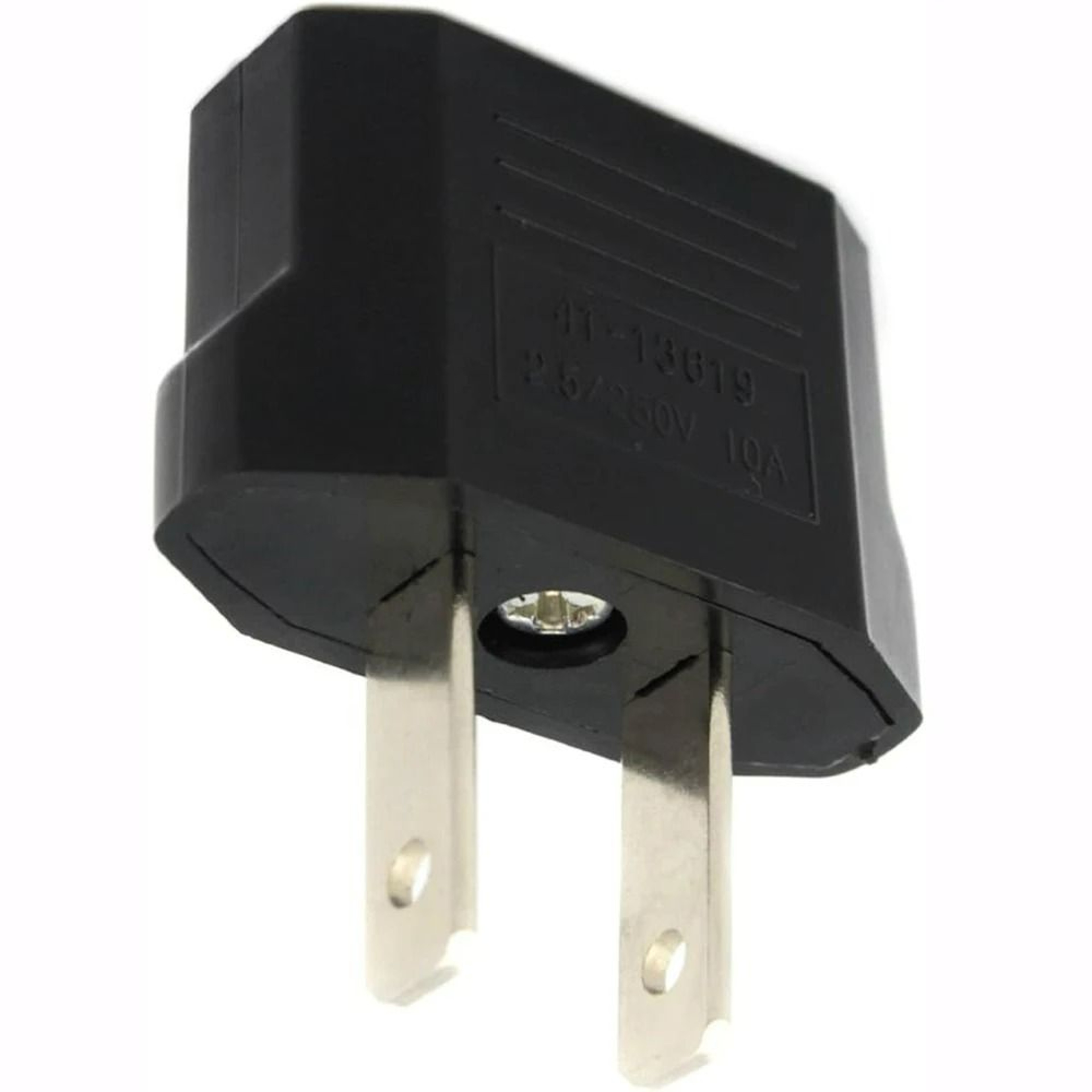 EU To US Travel Power Adapter European 2Pin To US 2Pin AC Plug Converter 2