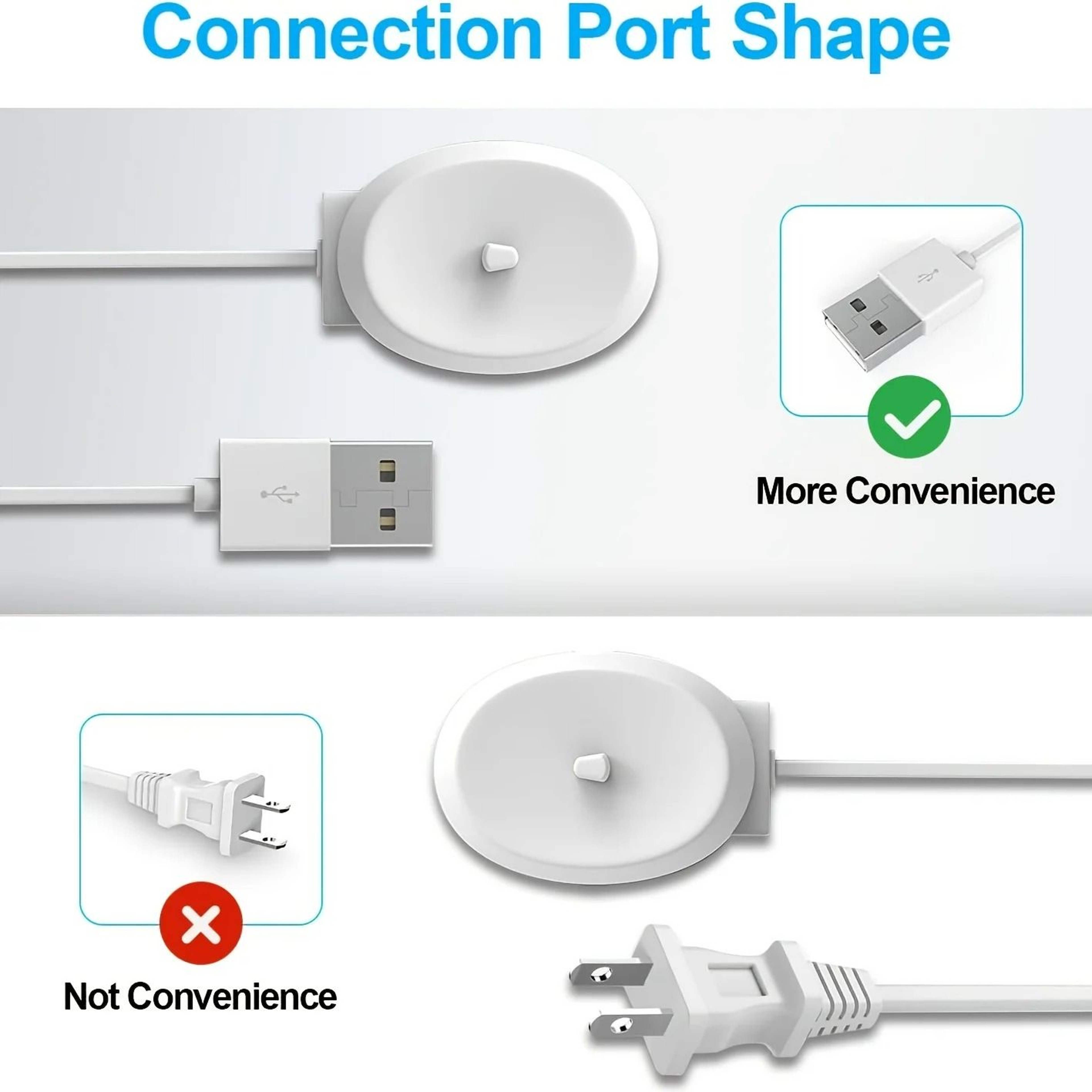 Universal Electric Toothbrush Replacement Charger Base For Braun OralB 5