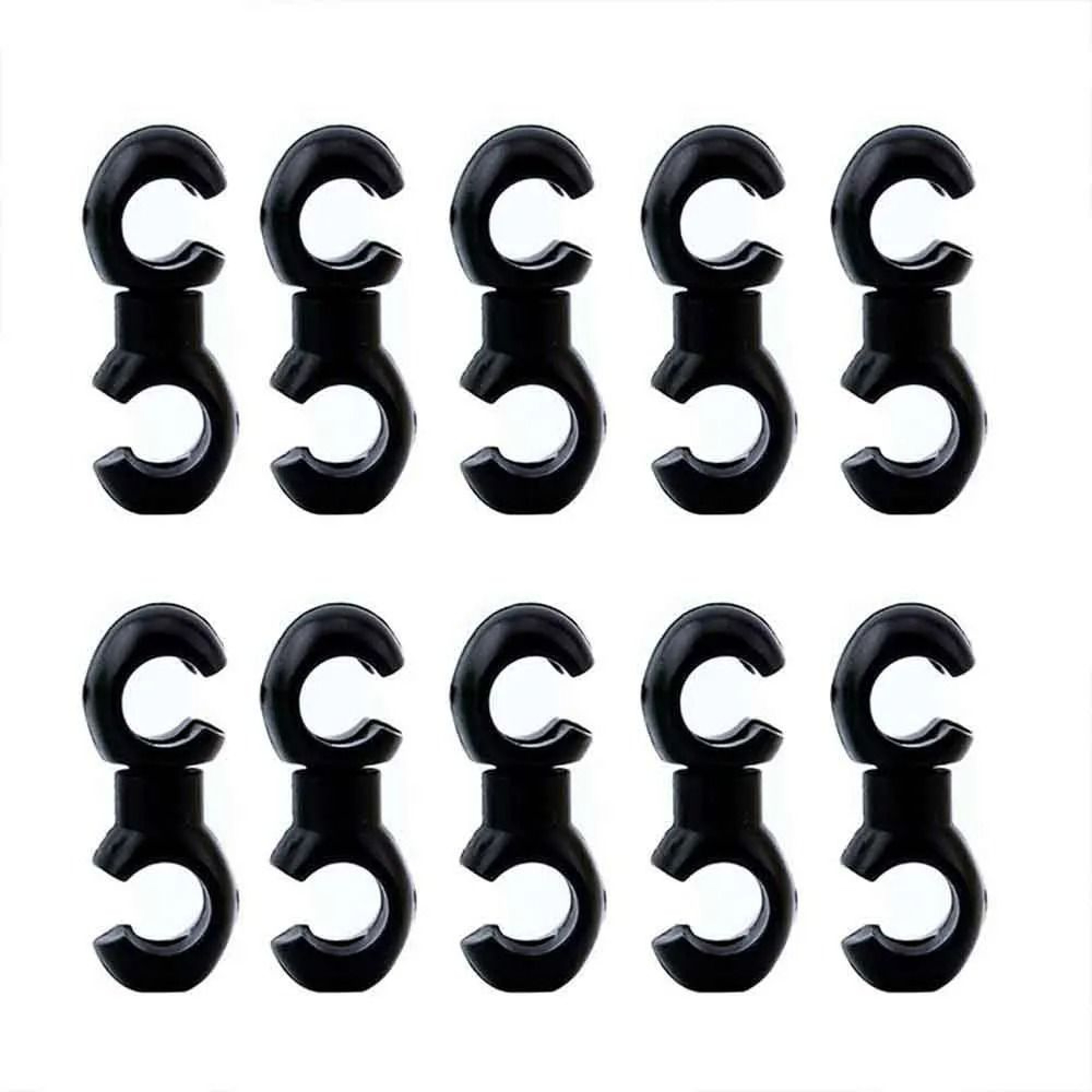 10Piece Bike Cable Cross Line SStyle Clips For Mountain  Road Bicycle Brake Housing 7