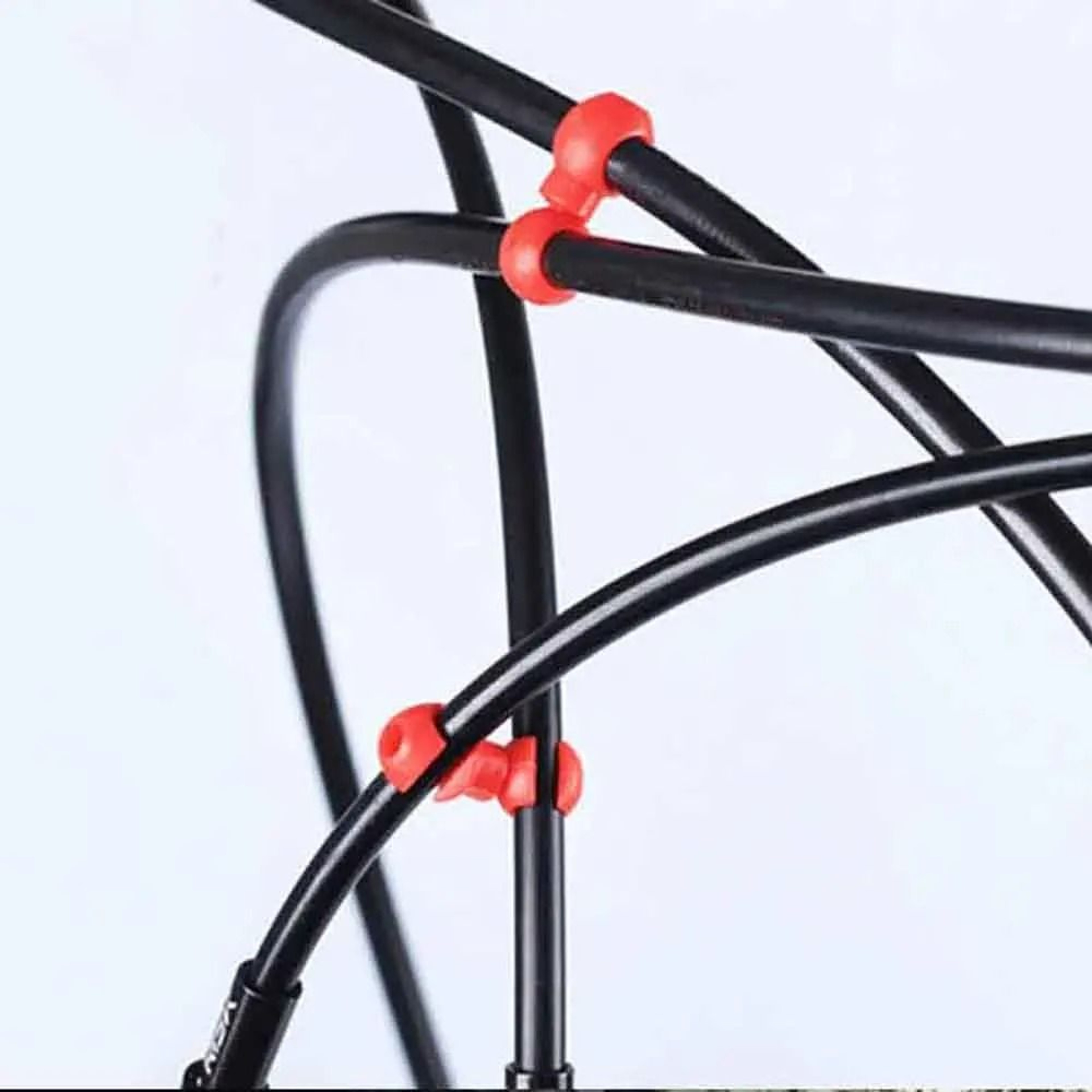 10Piece Bike Cable Cross Line SStyle Clips For Mountain  Road Bicycle Brake Housing 4