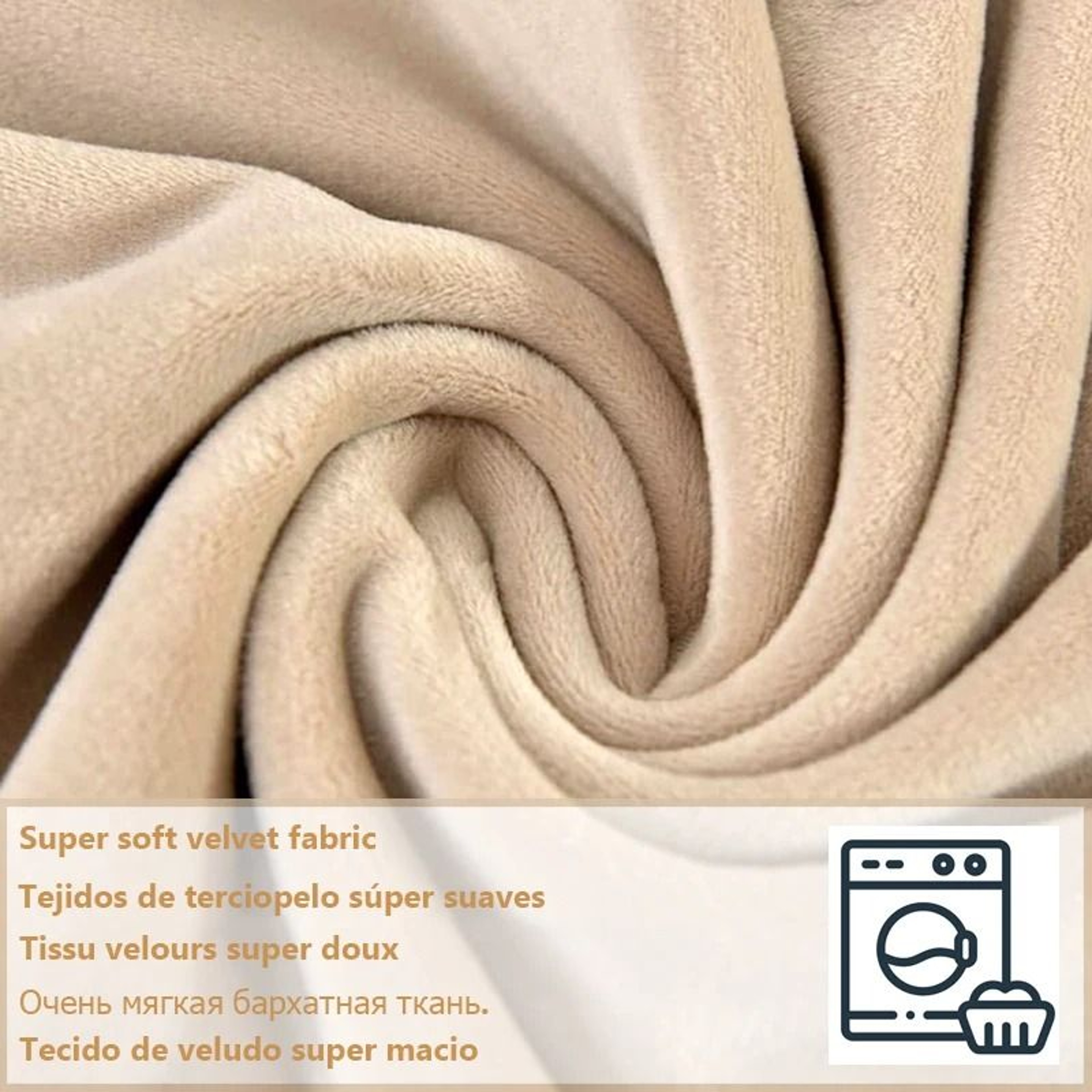 Luxurious Stretch Velvet Dining Chair Cover Soft Office Seat Case Decor 2