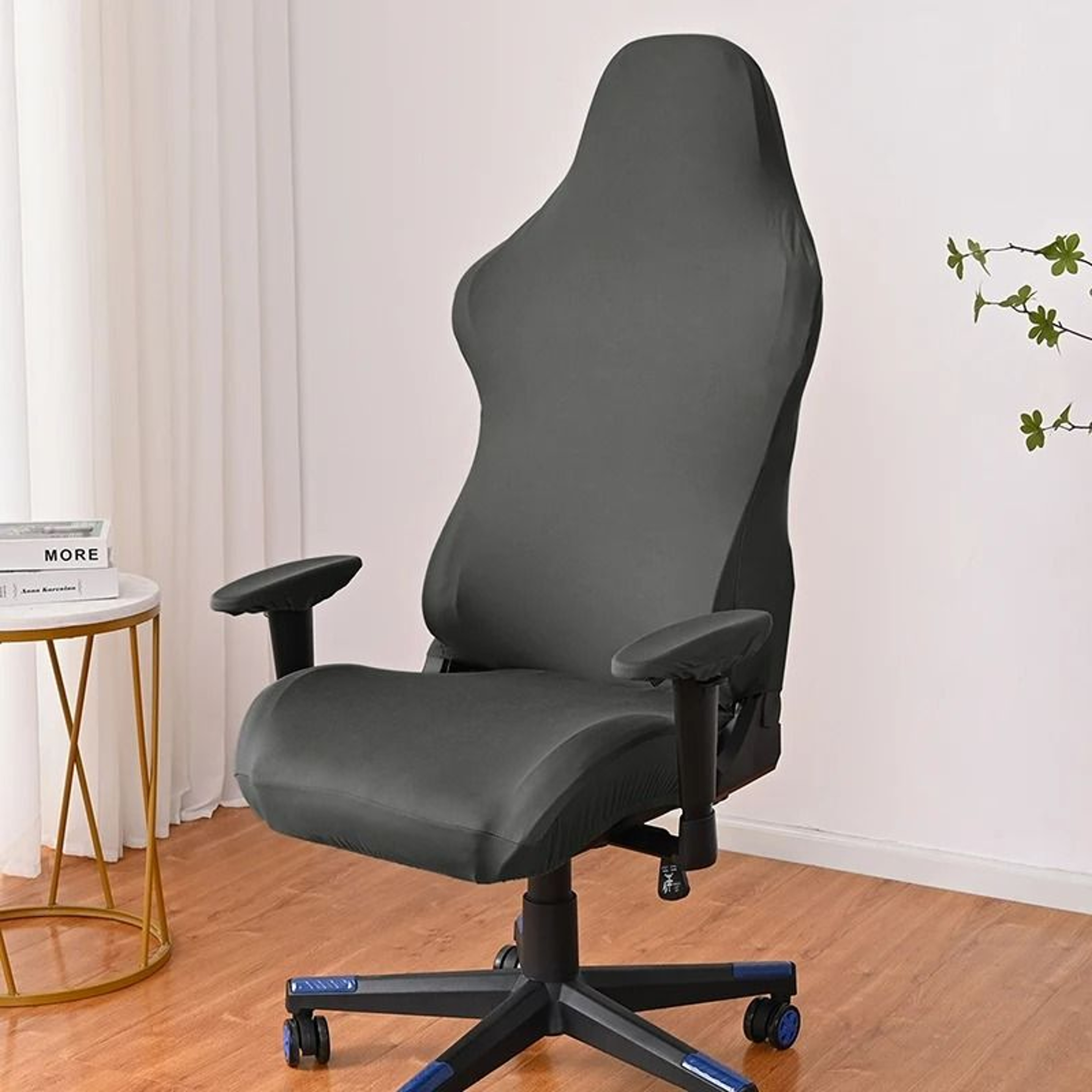 Gaming Armchair Seat Cover Elastic Stretch Computer Chair Slipcover 5
